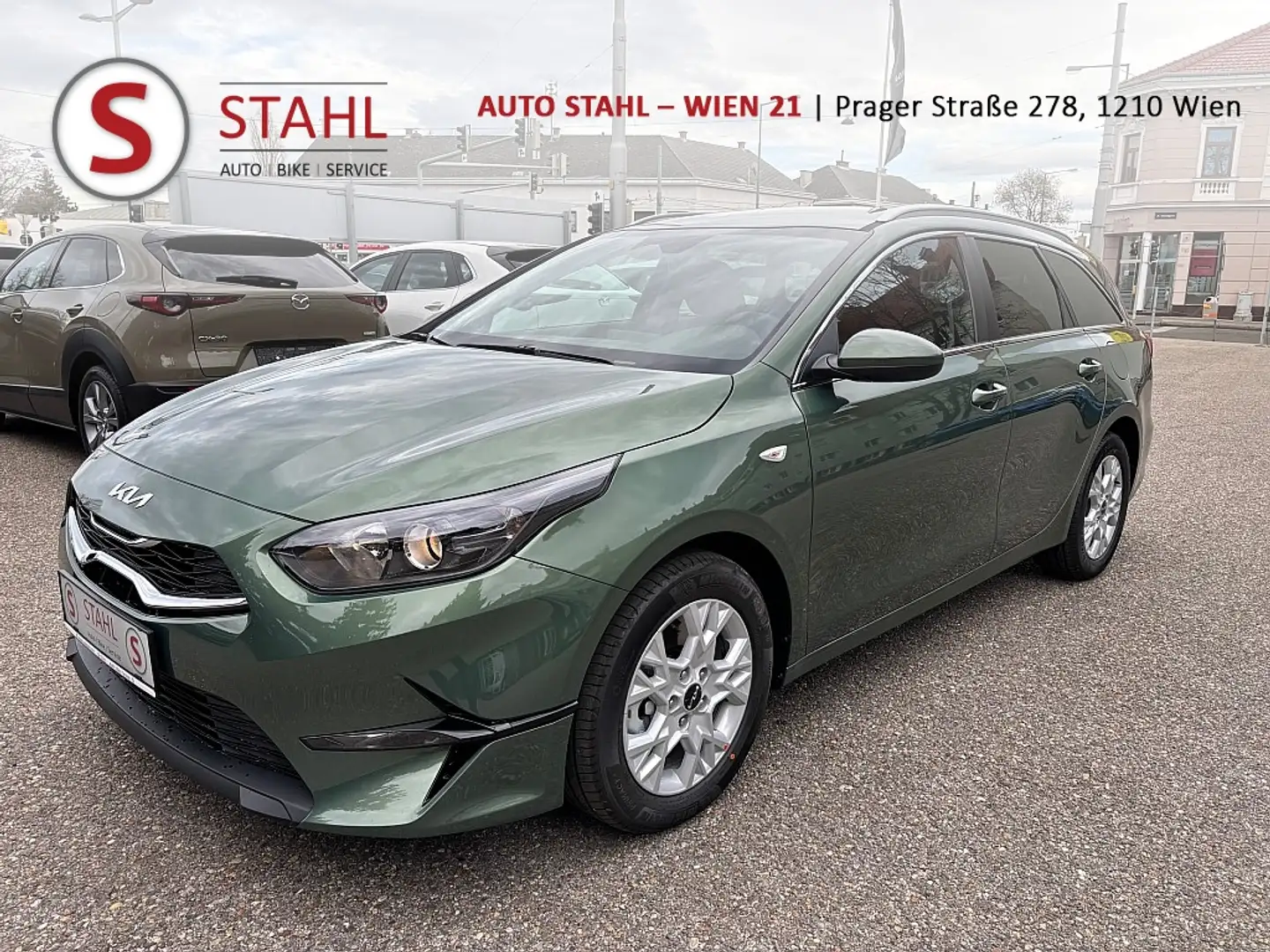 Kia Ceed SW / cee'd SW ceed SW 1,0 T-GDI GPF ISG Silber AUTO STAHL WIE... Grün - 1