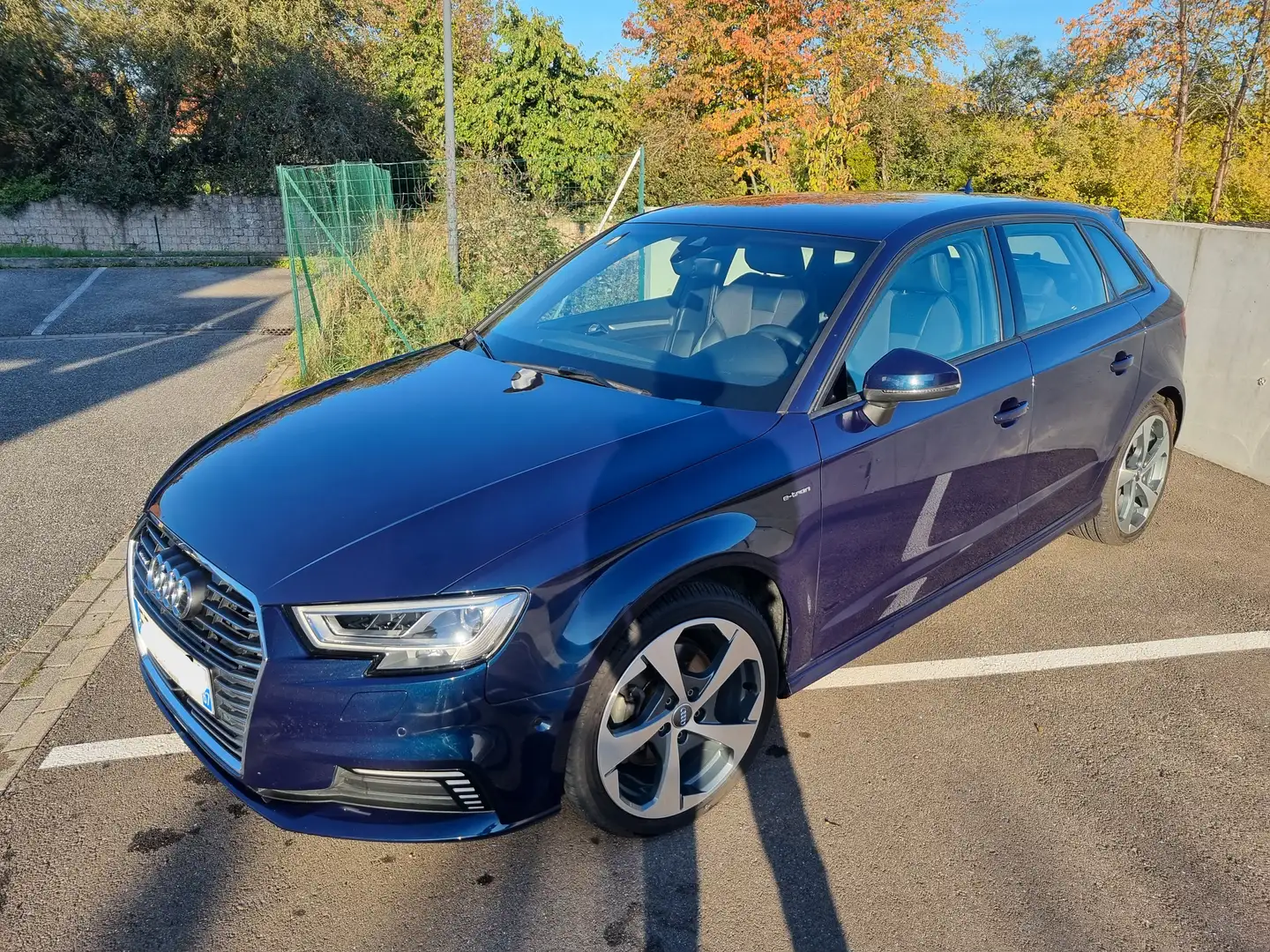 Audi A3 A3 Sportback 1.4 TFSI e-tron 204 S tronic 6 S Line Bleu - 1