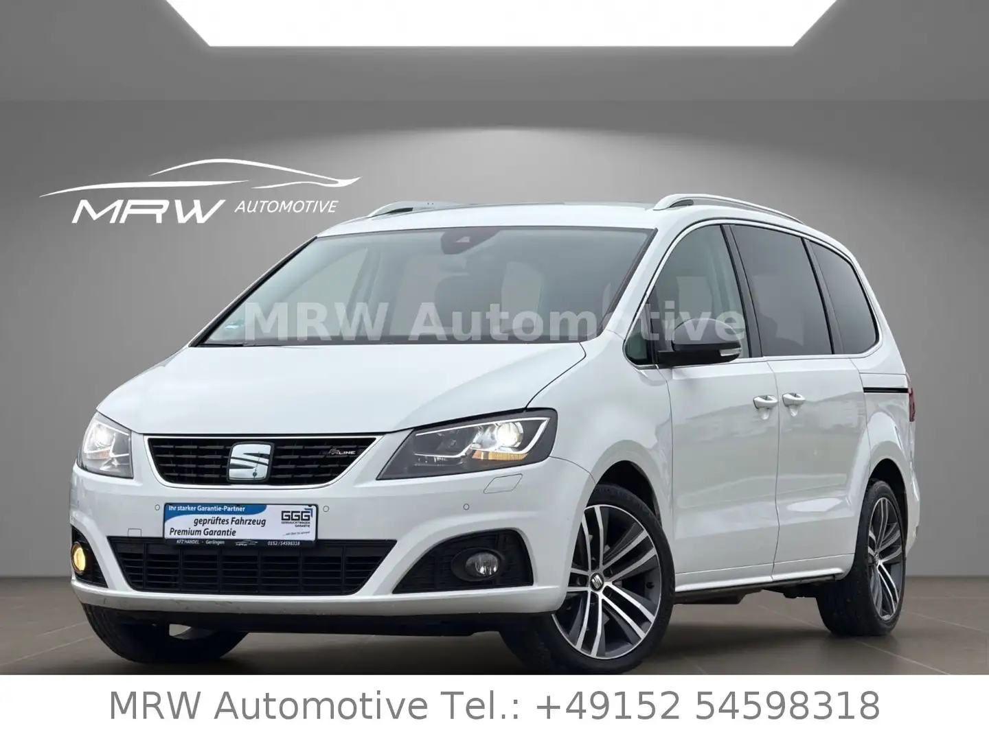 SEAT Alhambra FR-Line 2.0 TDI DSG XENON KAMERA 1.Hand Weiß - 1