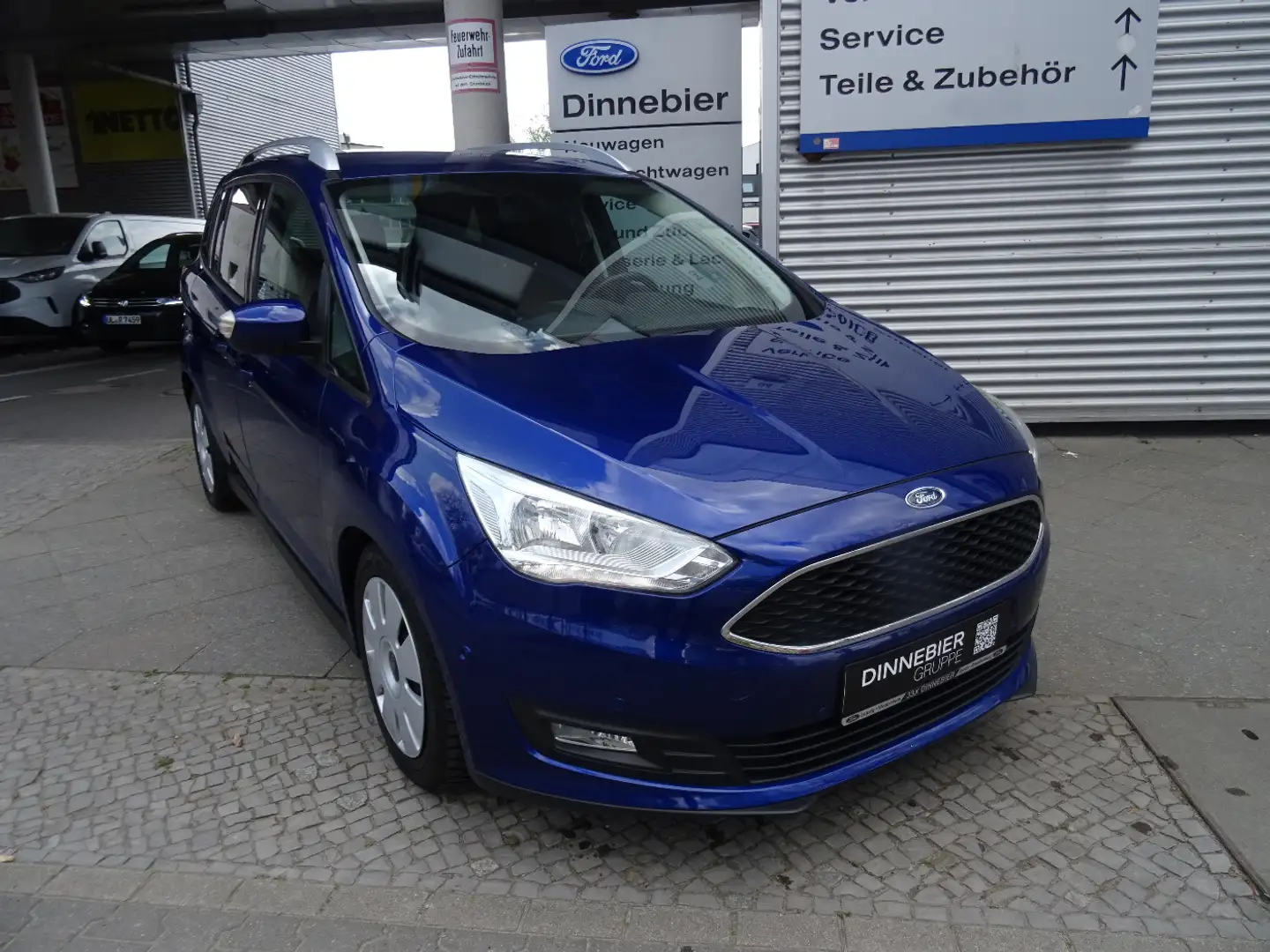 Ford Grand C-Max Business Edition +GJR+NAV+RFK+PDC+ Blau - 2