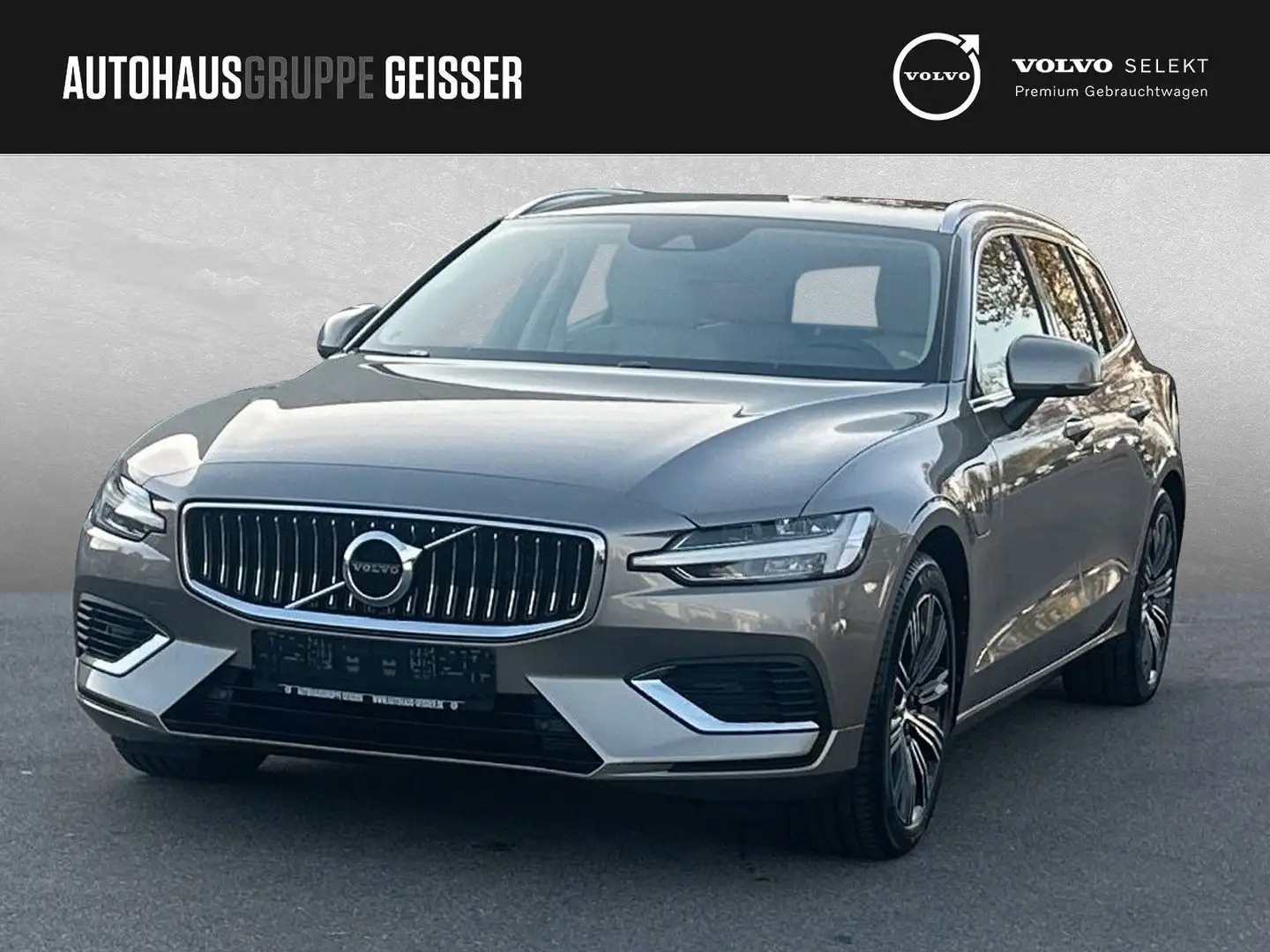 Volvo V60 T6 AWD Recharge Inscription Expression AHK Gris - 1
