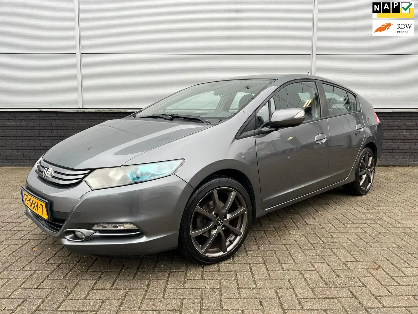 Honda Insight 1.3 Hybrid Autom. Elegance - Clima - Navi - Lm vel Grijs - 1