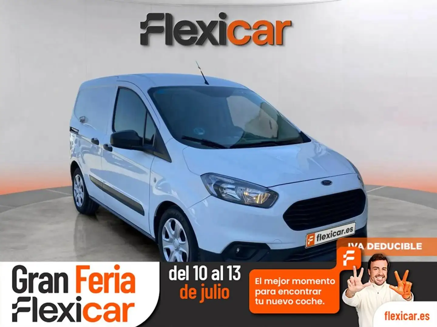 Ford Transit Courier 1499 cm³ 75 CV Blanc - 1