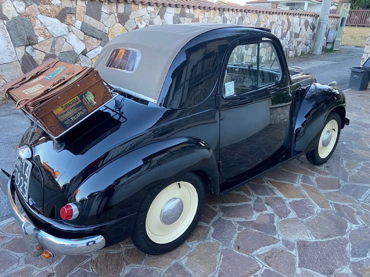 Fiat 500C topolino c Negro - 2