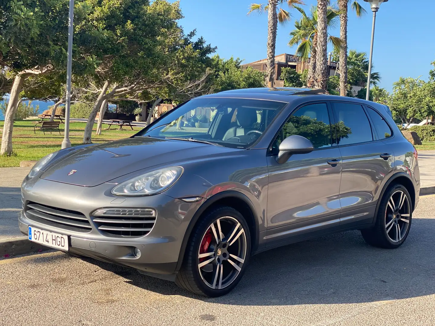 Porsche Cayenne Cayenne Diesel 245 Aut. Plateado - 1