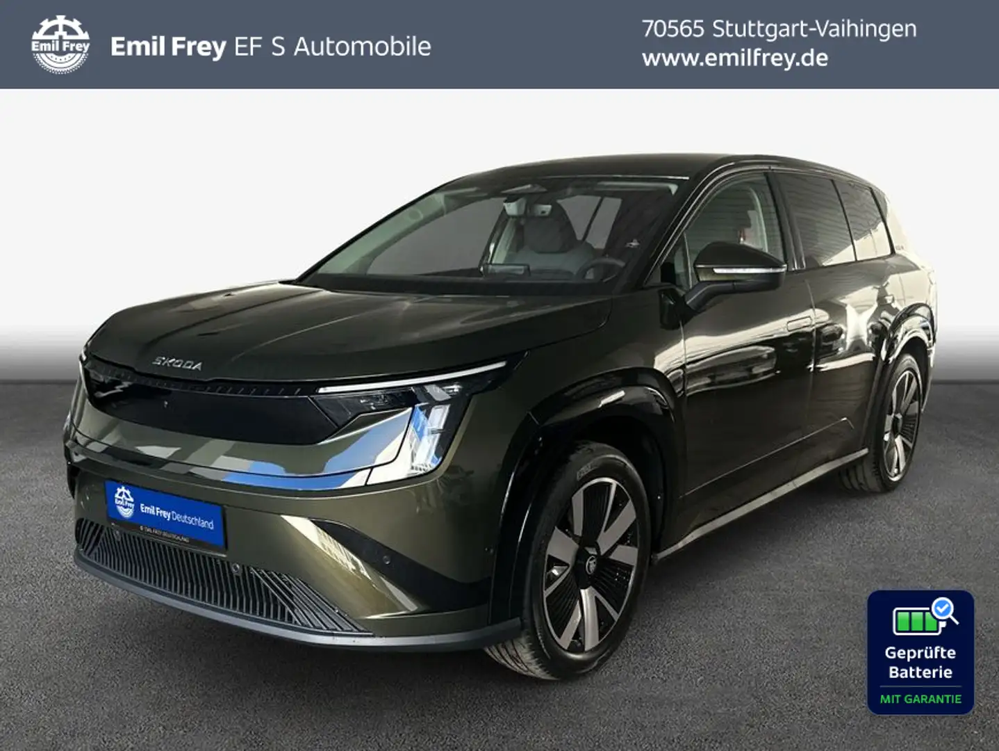 Skoda Peaq 90 Selection 210 kW, 1-Gang-Automatik 5 türig Grün - 1