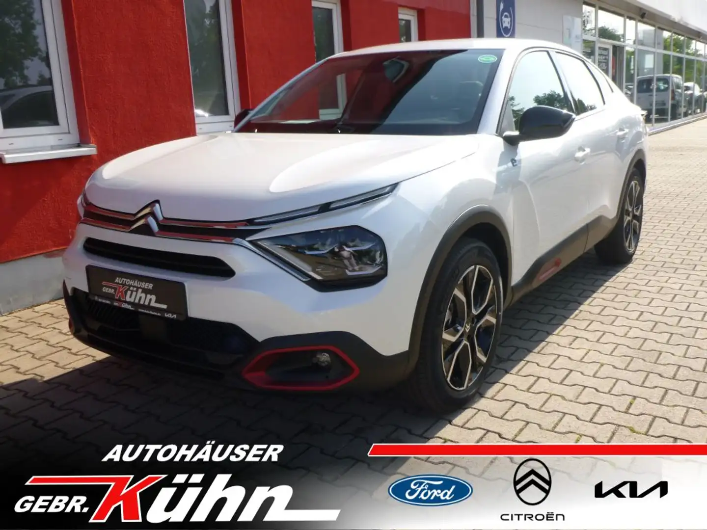 Citroen E-C4 Electric e-C4 X Elektro 136 Feel Pack + KÄLTE-PAKET ! Blanco - 1