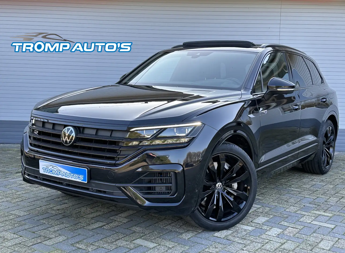 Volkswagen Touareg 3.0 TSi 4MOTION R e-HYBRID 462PK|PANO|ACC|LUCHTV.| Zwart - 1