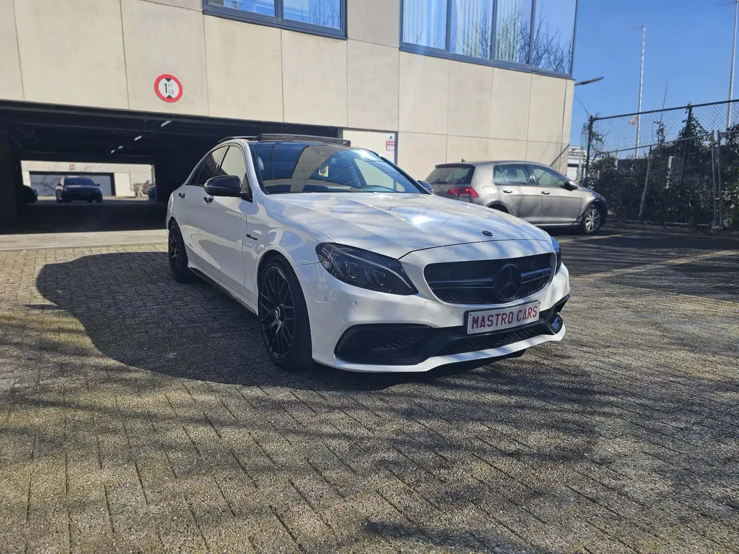 Mercedes-Benz C 63 AMG S Blanc - 1