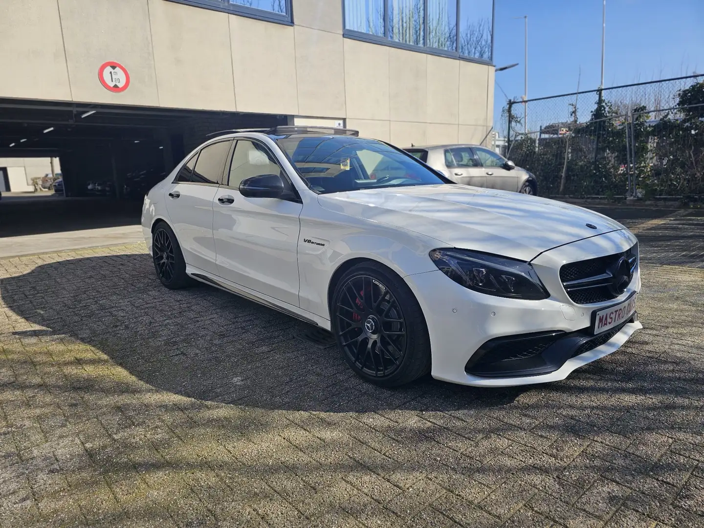 Mercedes-Benz C 63 AMG S Blanc - 2