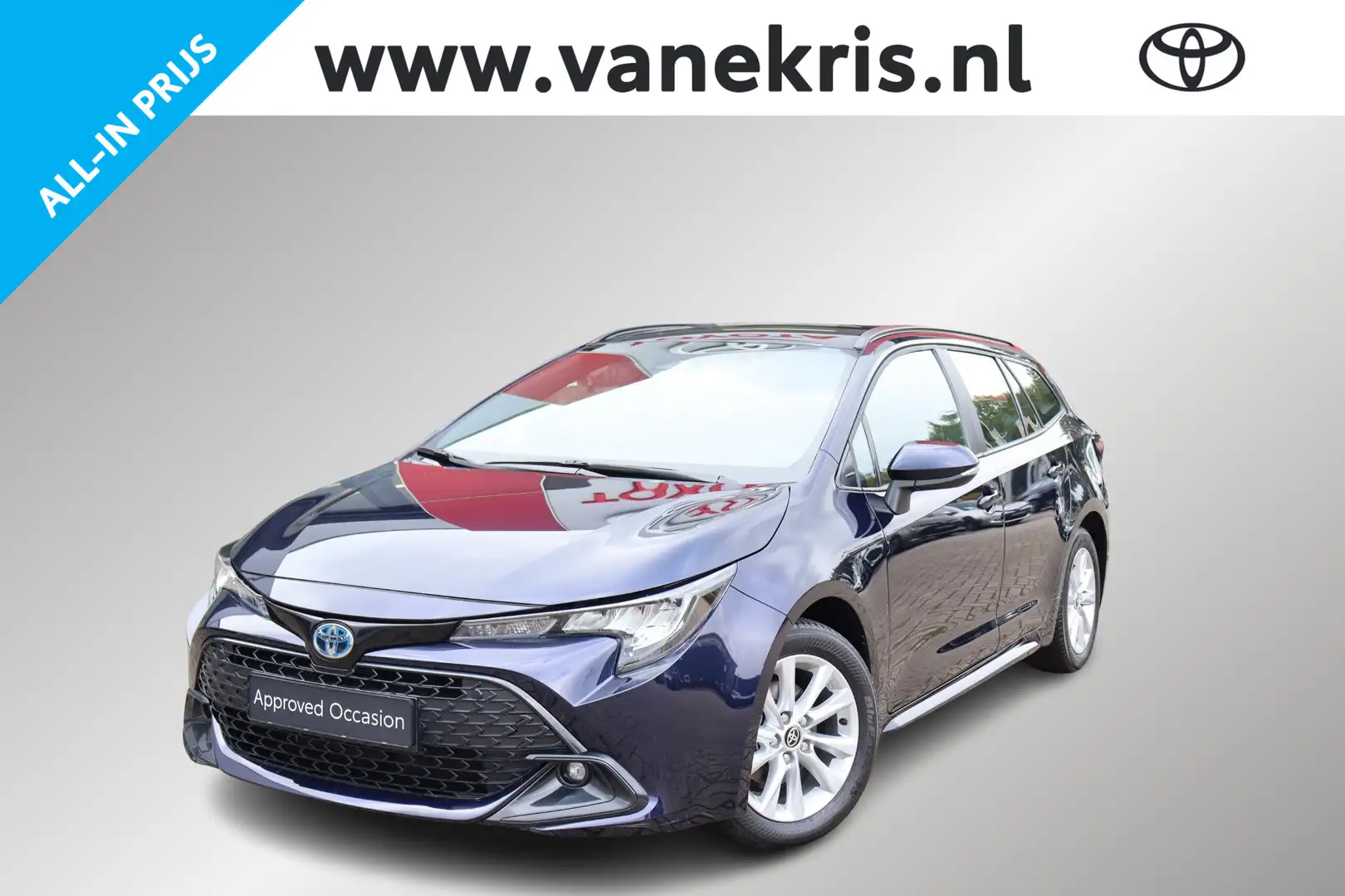 Toyota Corolla Touring Sports Hybrid 140 Active, Navi , All Seaso Blauw - 1