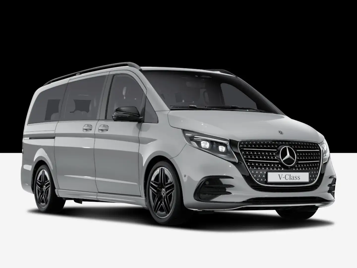 Mercedes-Benz V 300 V 300 d 4MATIC EXCLUSIVE Lang AMG Line/Basic/Navi Gris - 1