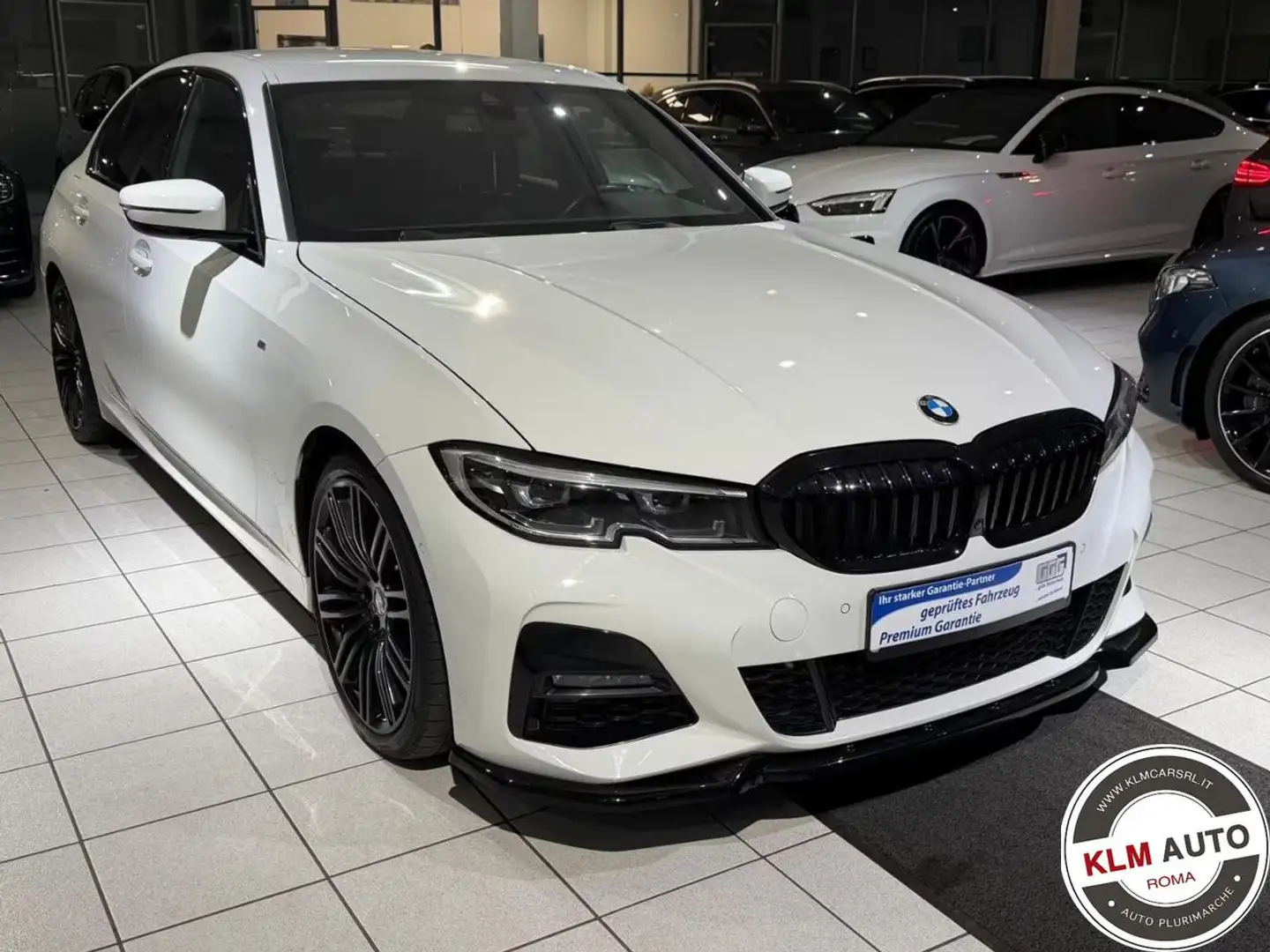 BMW 318 d Aut M sport Garanzia + Altre Blanc - 2