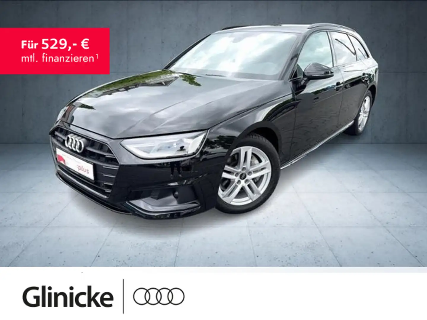 Audi A4 advanced 40 TDI qu Assist/ACC/Nav/18''/ Schwarz - 1