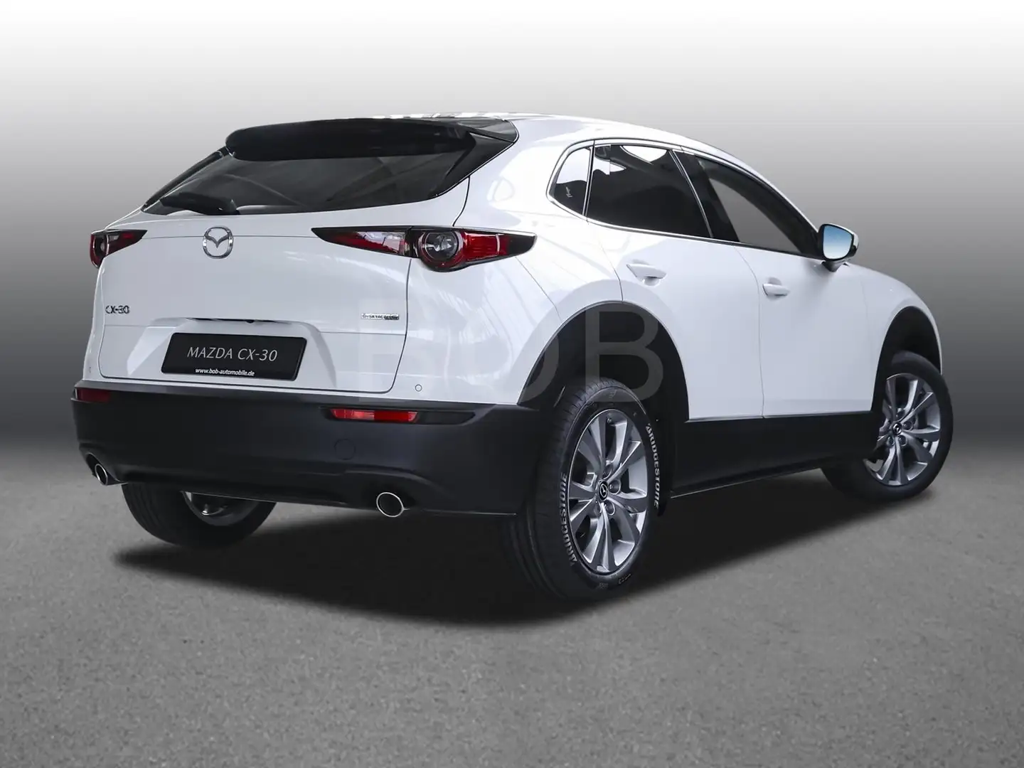 Mazda CX-30 G 140 Exclusive-Line NAVI SHZ PDC BT Blanc - 2
