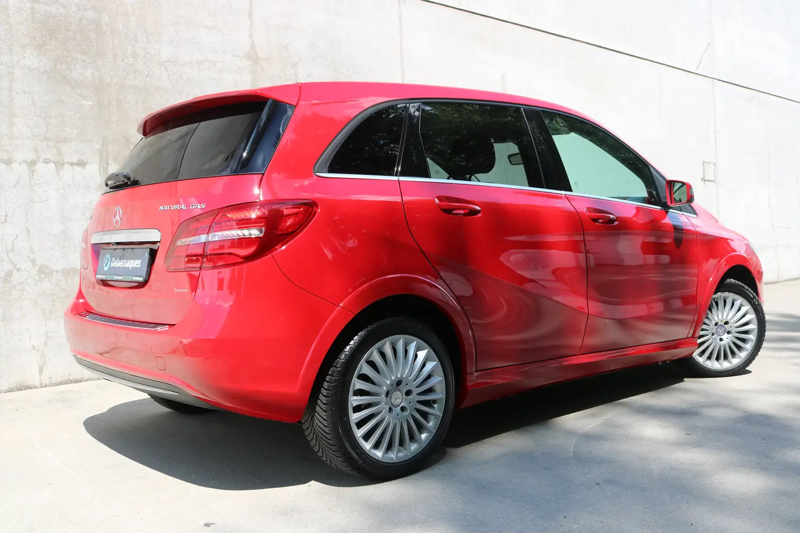 Mercedes-Benz B 200 NATURAL GAS - PSENS + CAM - ZETELVERW - NAVI Rot - 2