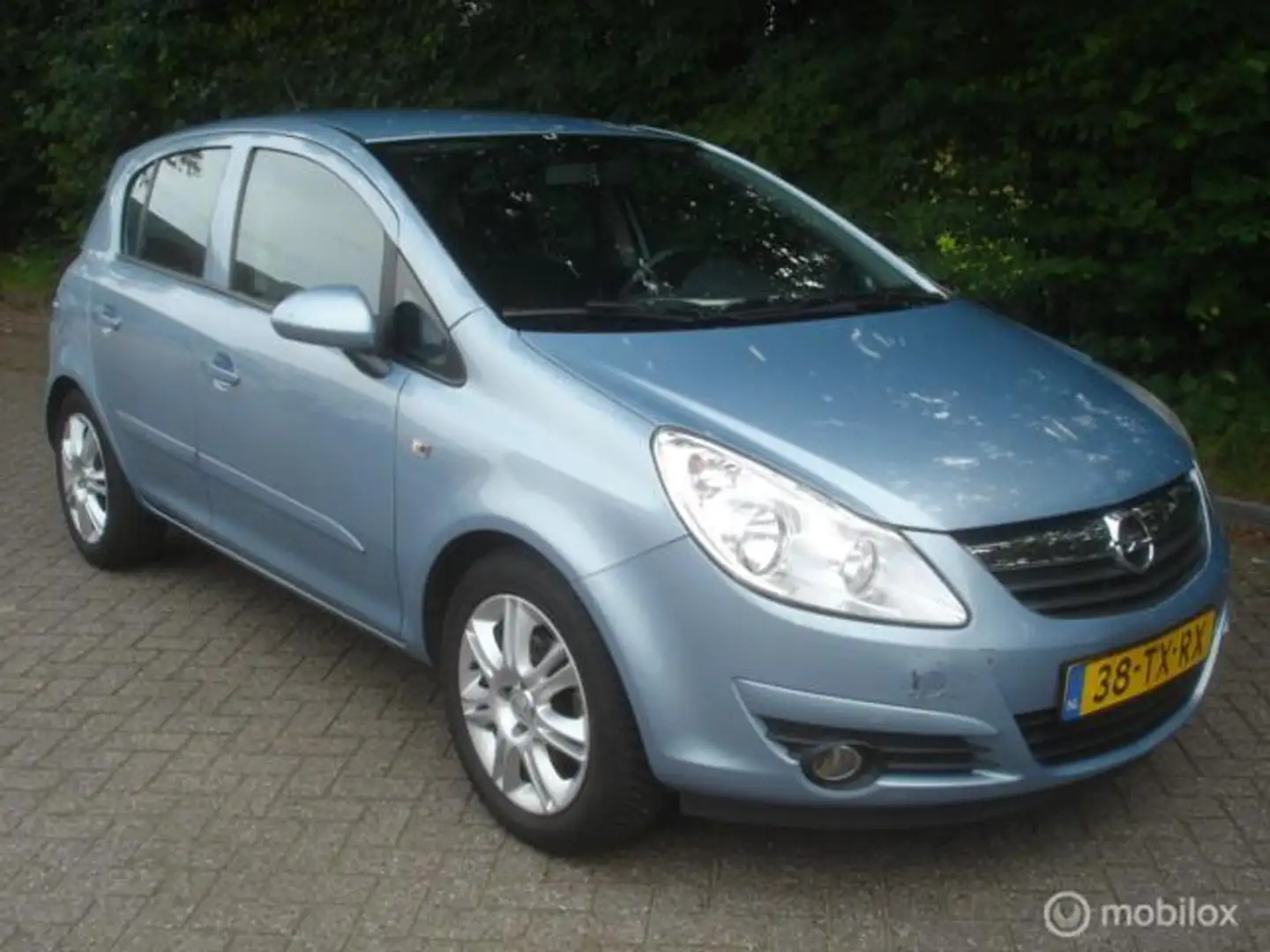 Opel Corsa 12-16V Airco NAP 169188 Koppakking lek APK 3-2026 Bleu - 1
