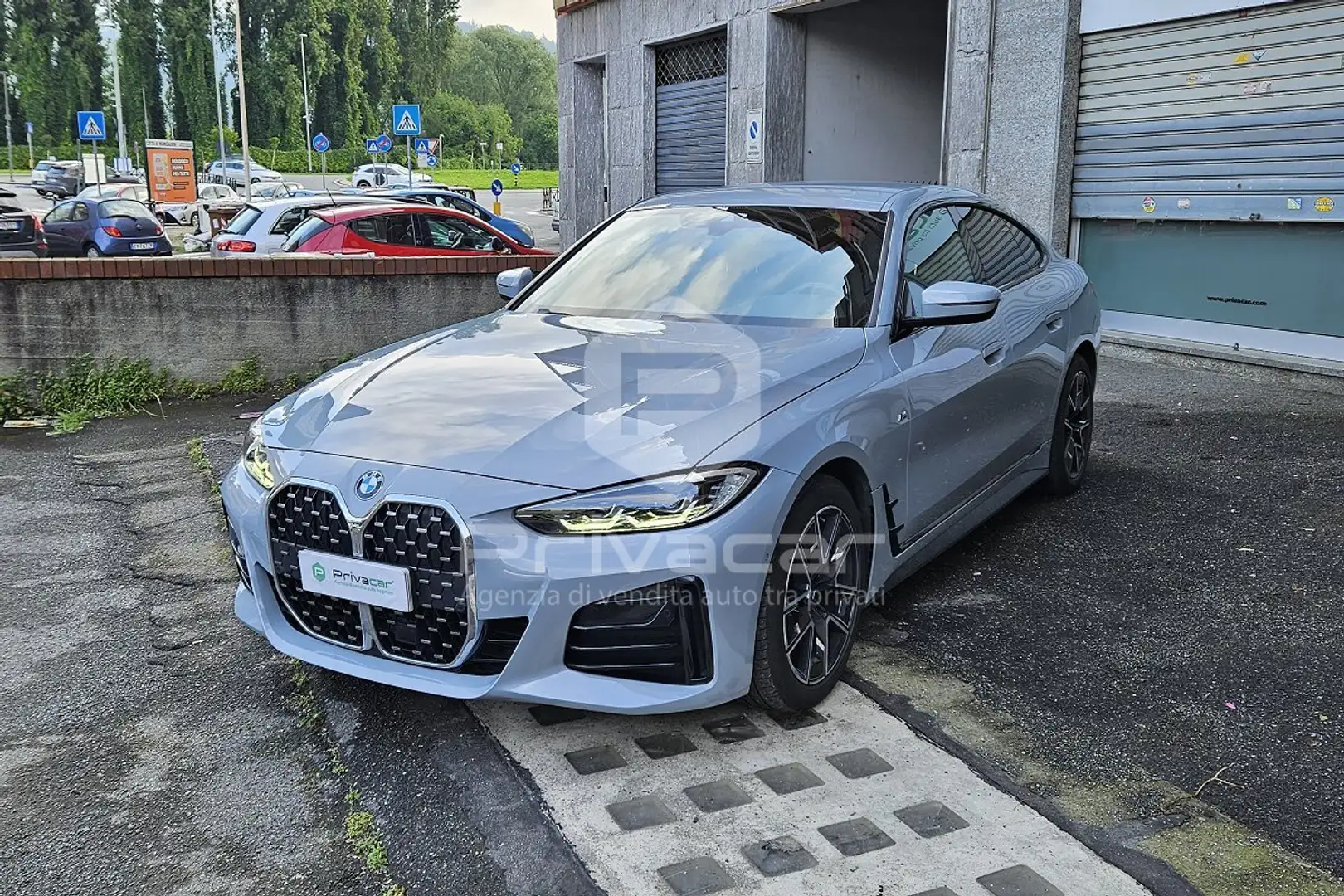 BMW 420 420d 48V Msport Argento - 1