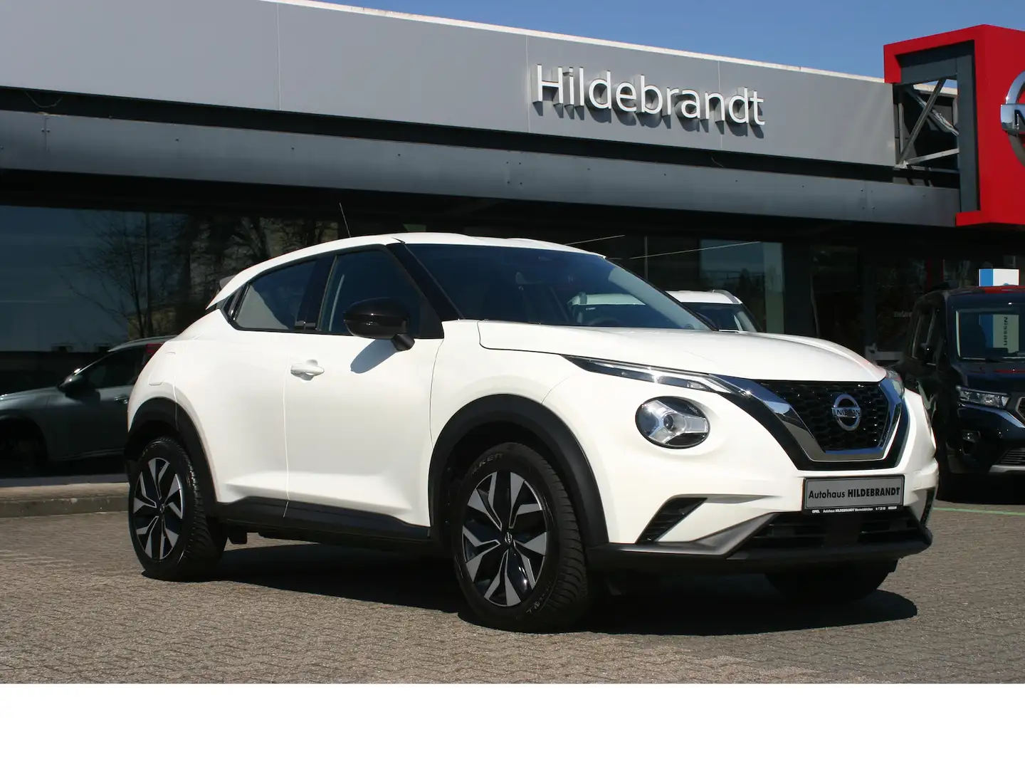 Nissan Juke Acenta AHK|Allwetter|Winterpaket|Kamera Weiß - 1