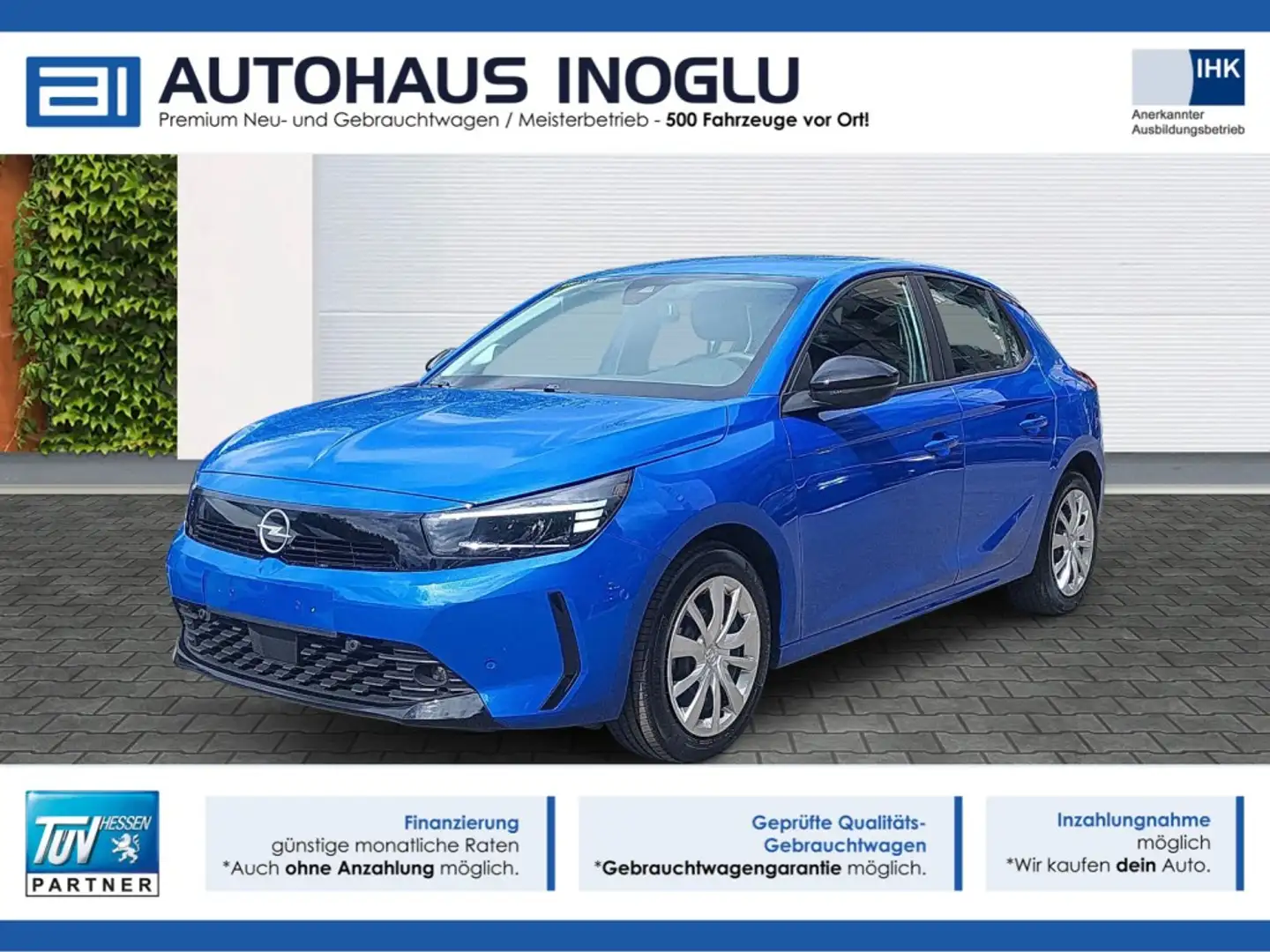 Opel Corsa 1.2 Multimedia*Kamera*Le Shz*Komfort+Tech* Blauw - 1