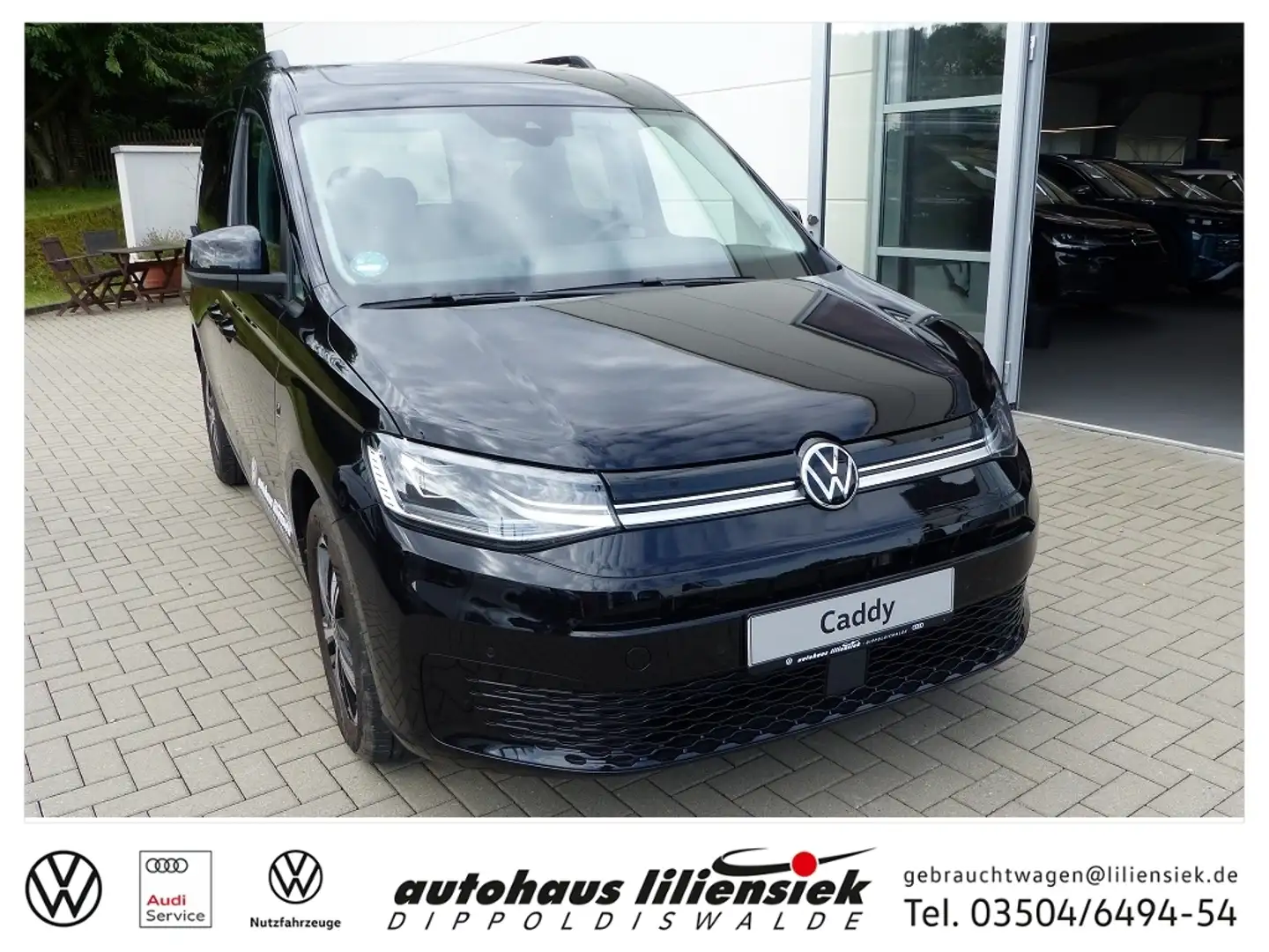 Volkswagen Caddy Life 2.0 TDI DSG KR Dark Label *LED*ACC*PDC* Schwarz - 1
