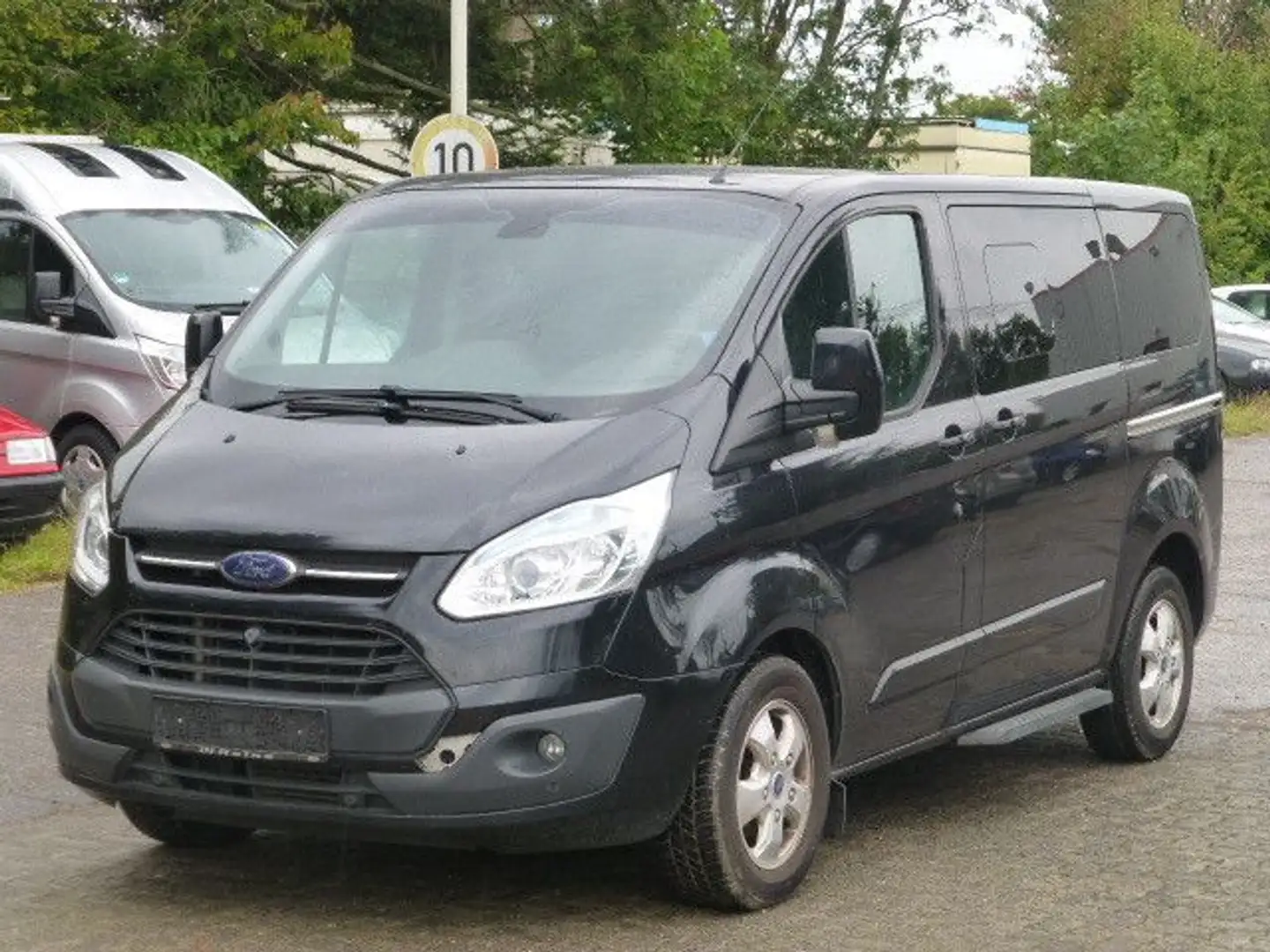 Ford Transit Tourneo Custom Kombi 300 L1-MOTOR UNRUHIG Schwarz - 1