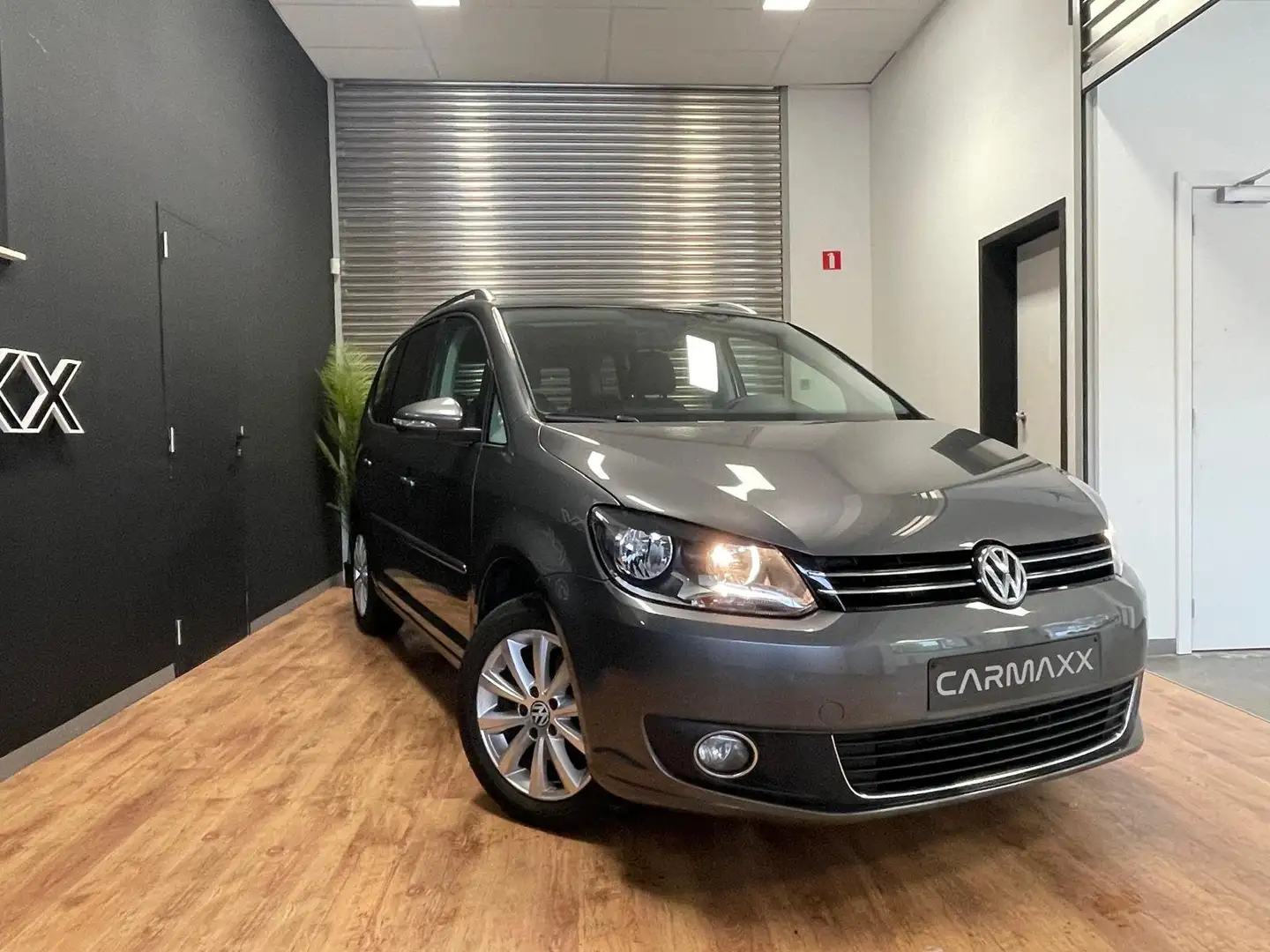 Volkswagen Touran Touran 1.6 CR TDi Highline BMT Start Gris - 2