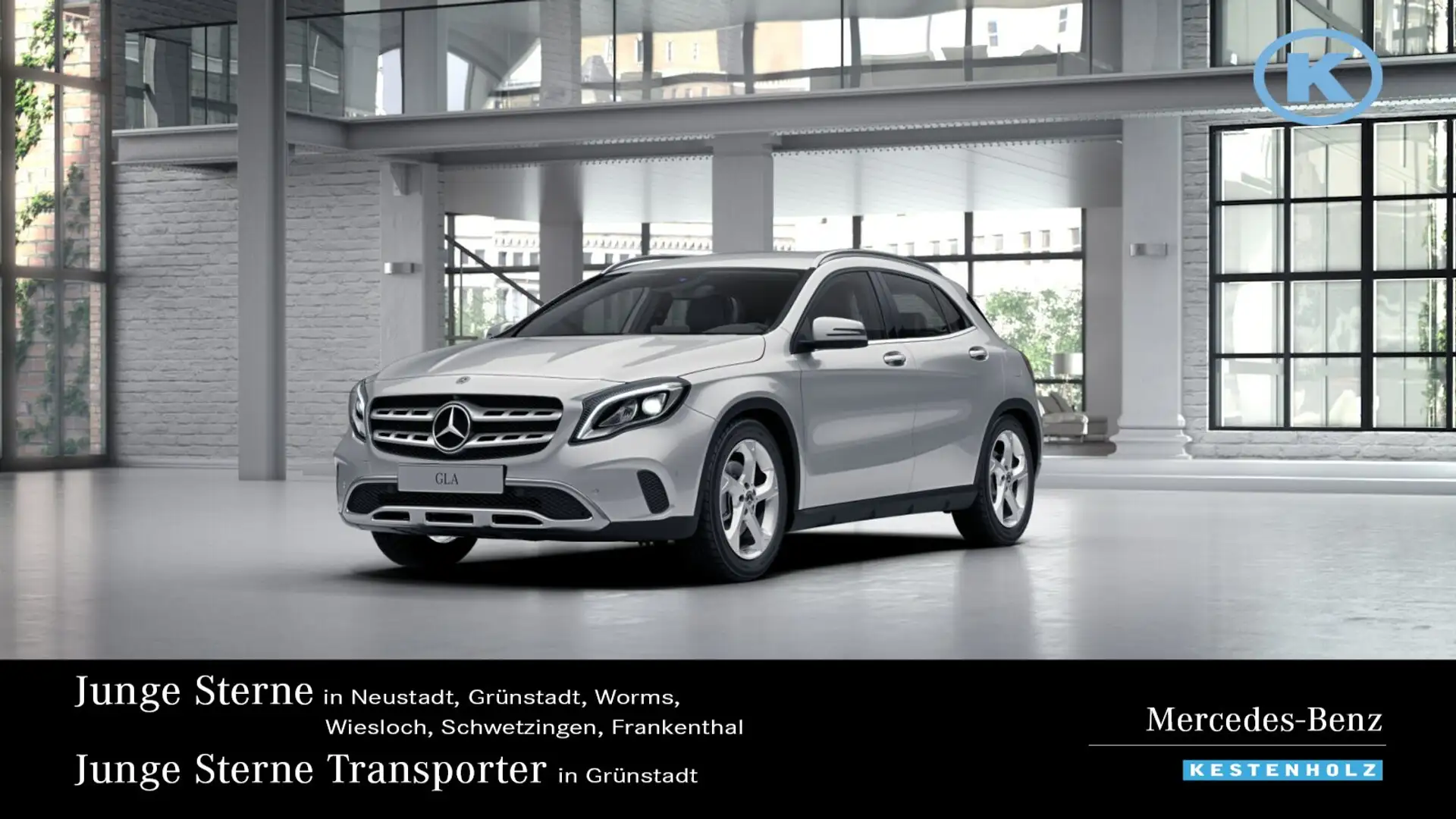 Mercedes-Benz GLA 250 GLA 250 Sport URBAN+360°+TWA+MEMORY+LED+EASYPACK Silber - 1