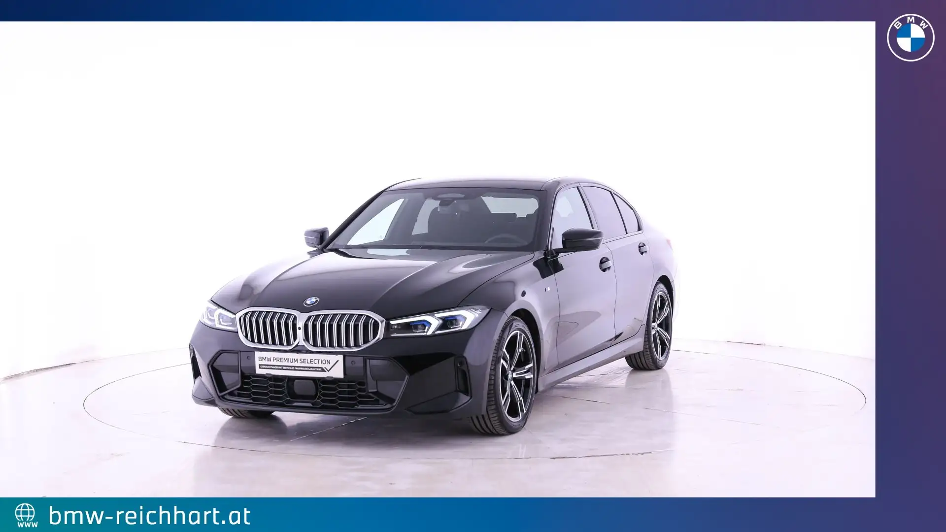 BMW 320 320d Schwarz - 1