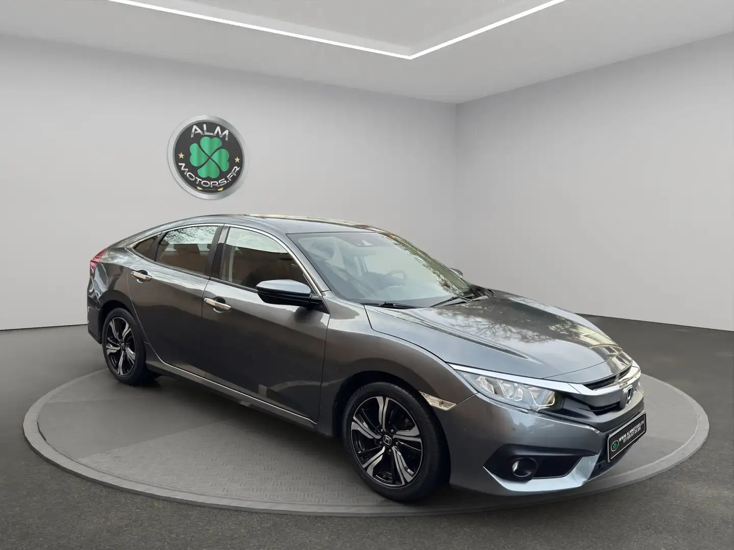 Honda Civic Civic 1.6 i-DTEC 120 Elegance Gris - 1