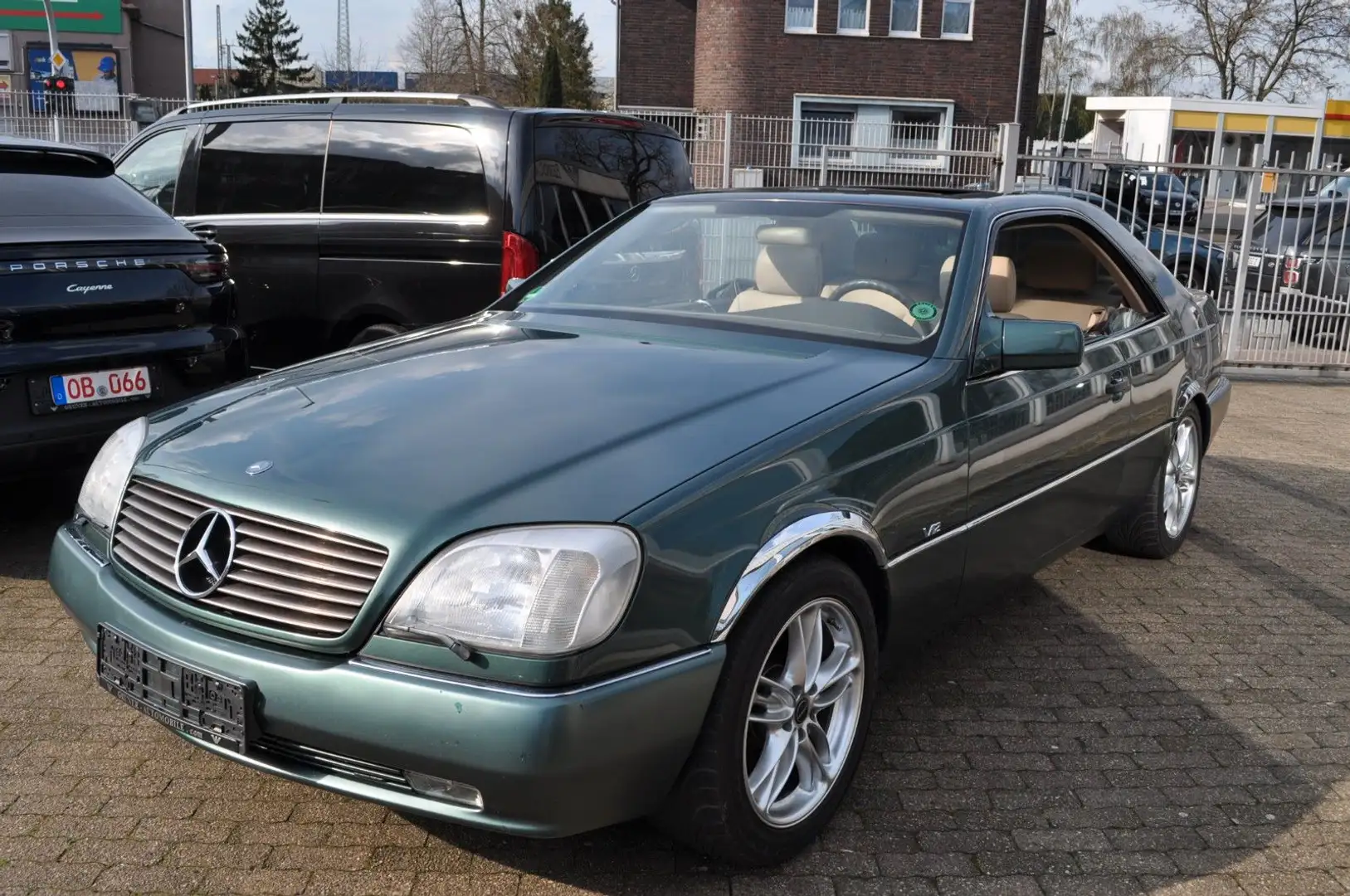 Mercedes-Benz CL 420 UNIKAT Vollausstattung 23 Jahre 2.Besitz Zelená - 2