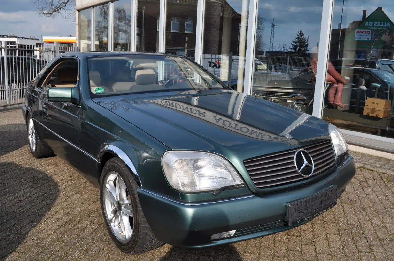 Mercedes-Benz CL 420 UNIKAT Vollausstattung 23 Jahre 2.Besitz Зелений - 1