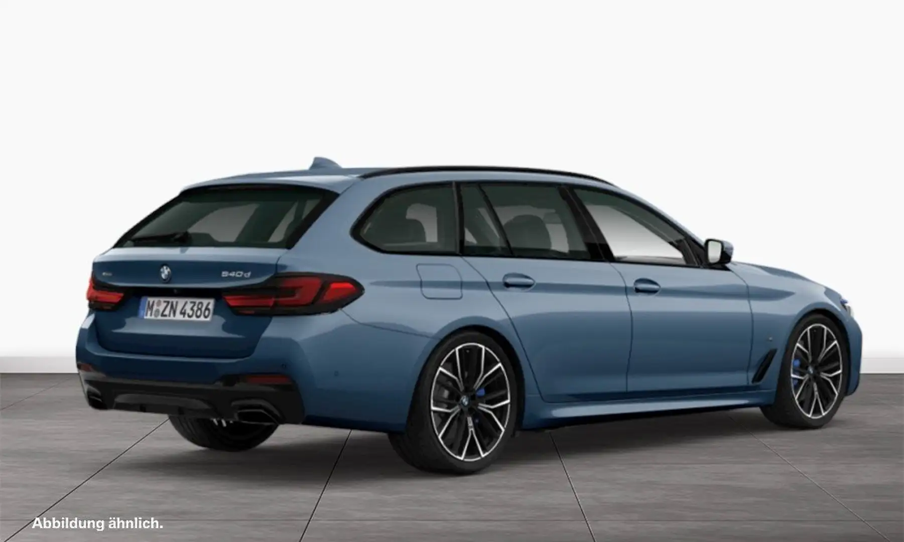 BMW 540 d xDrive Touring M SPORTPAKET KOMFORTSITZE HEAD-UP Blau - 2