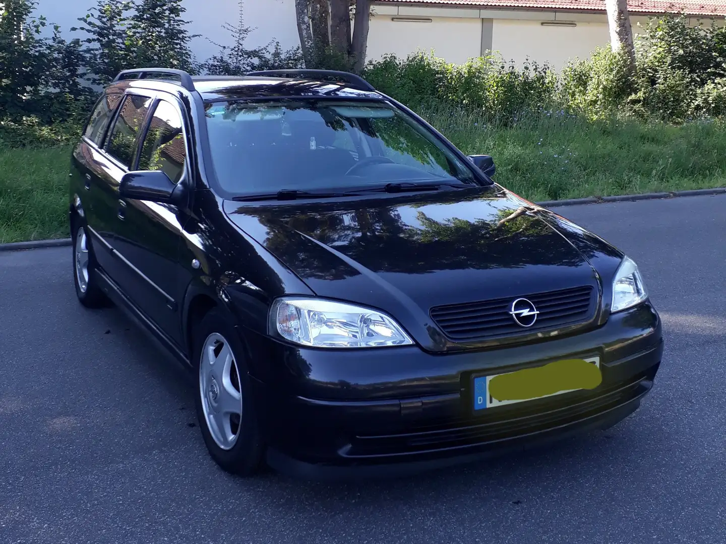 Opel Astra Astra 1.6 Caravan Elegance Noir - 1