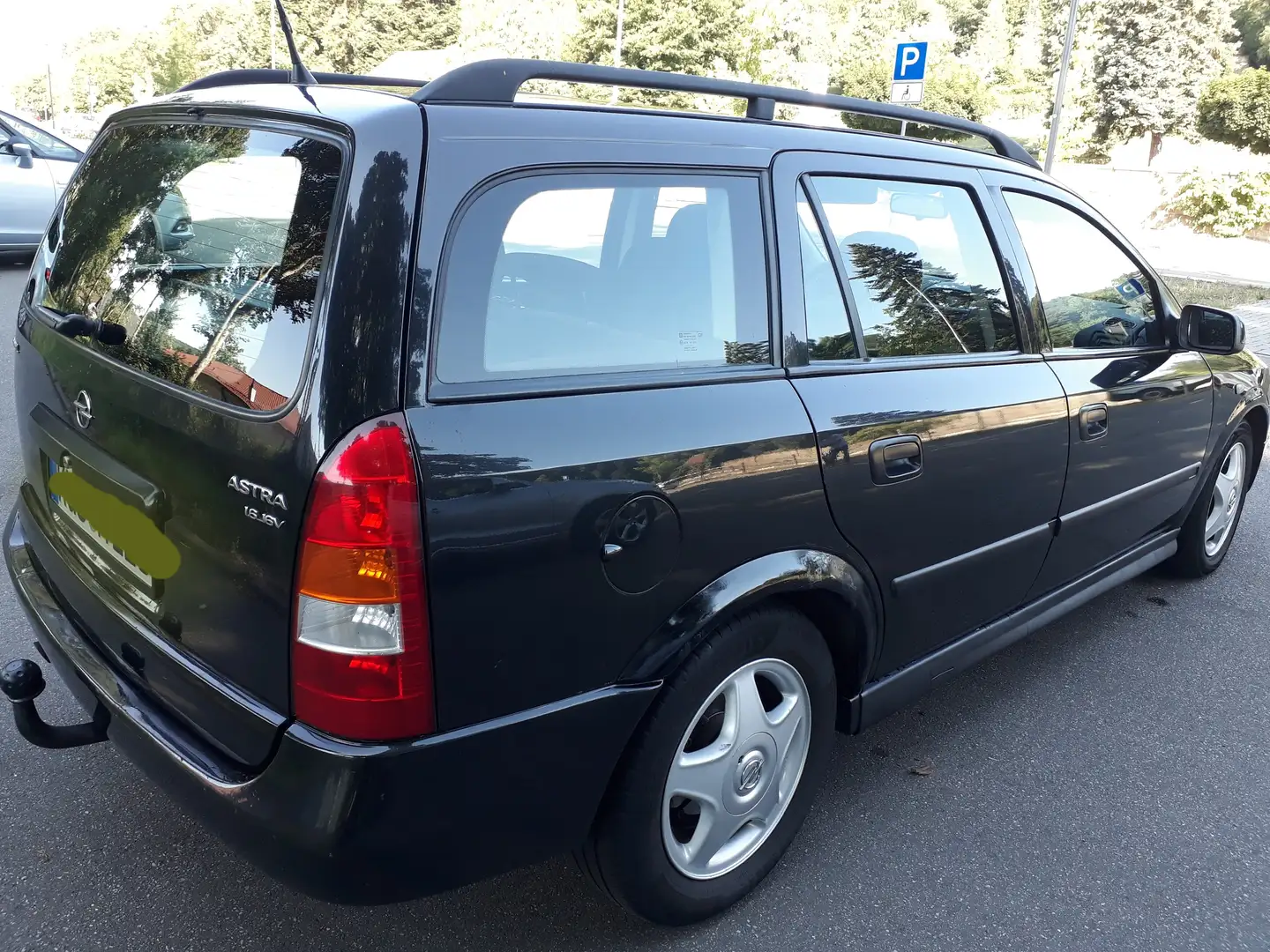 Opel Astra Astra 1.6 Caravan Elegance Noir - 2