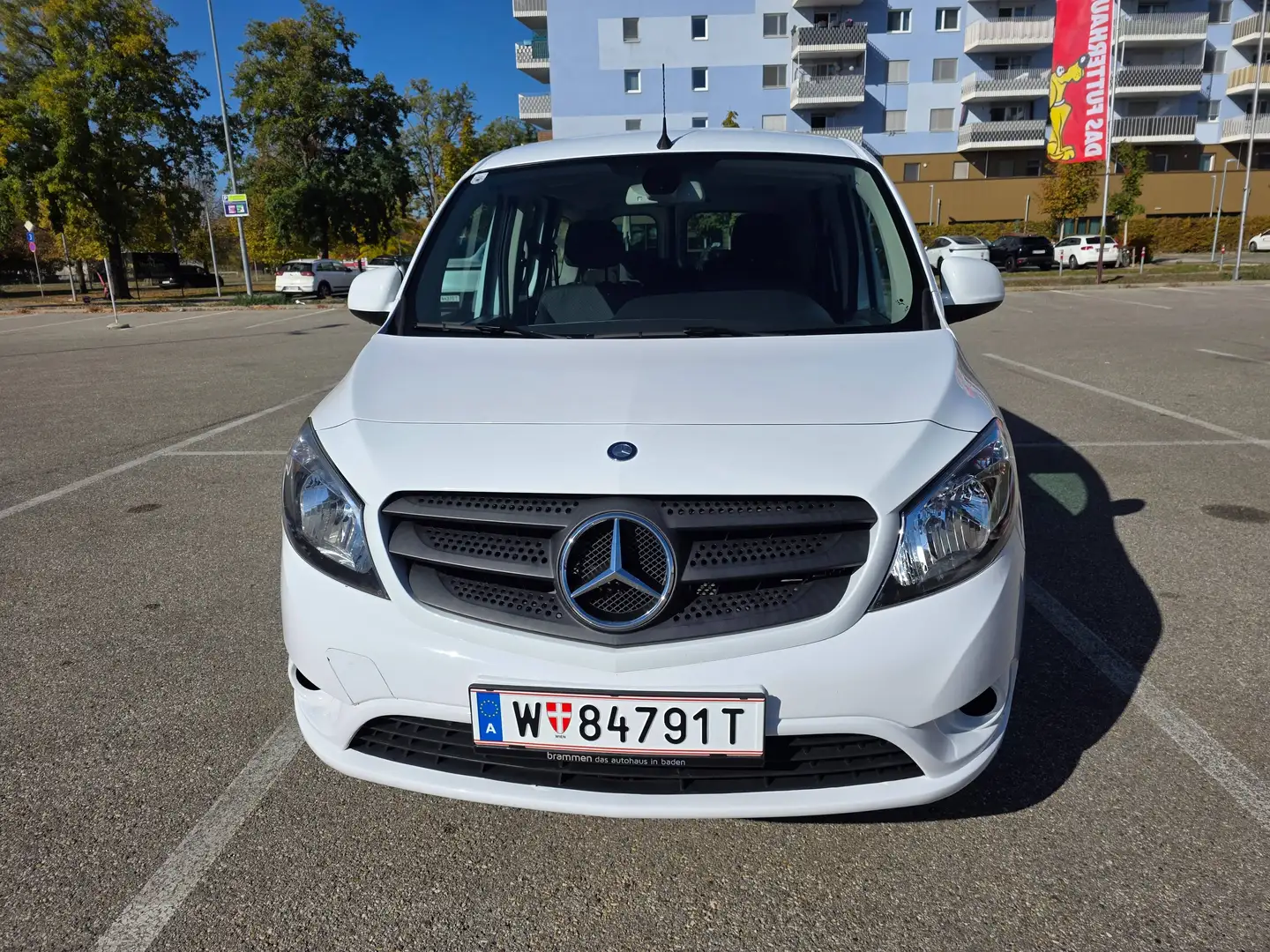 Mercedes-Benz Citan 111 CDI extralang, 7 Sitze Weiß - 2
