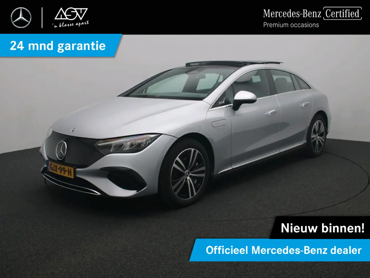 Mercedes-Benz EQE 300 Business Edition 89 kWh Panoramadak Grijs - 1
