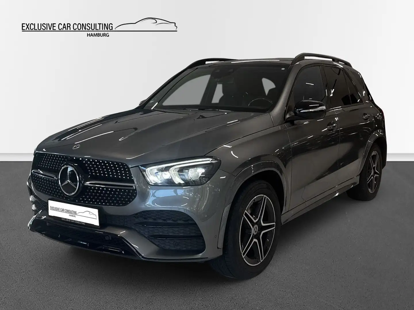 Mercedes-Benz GLE 350 d AMG Line *PANO *NIGHT *07.2026 Warrat. Gris - 2