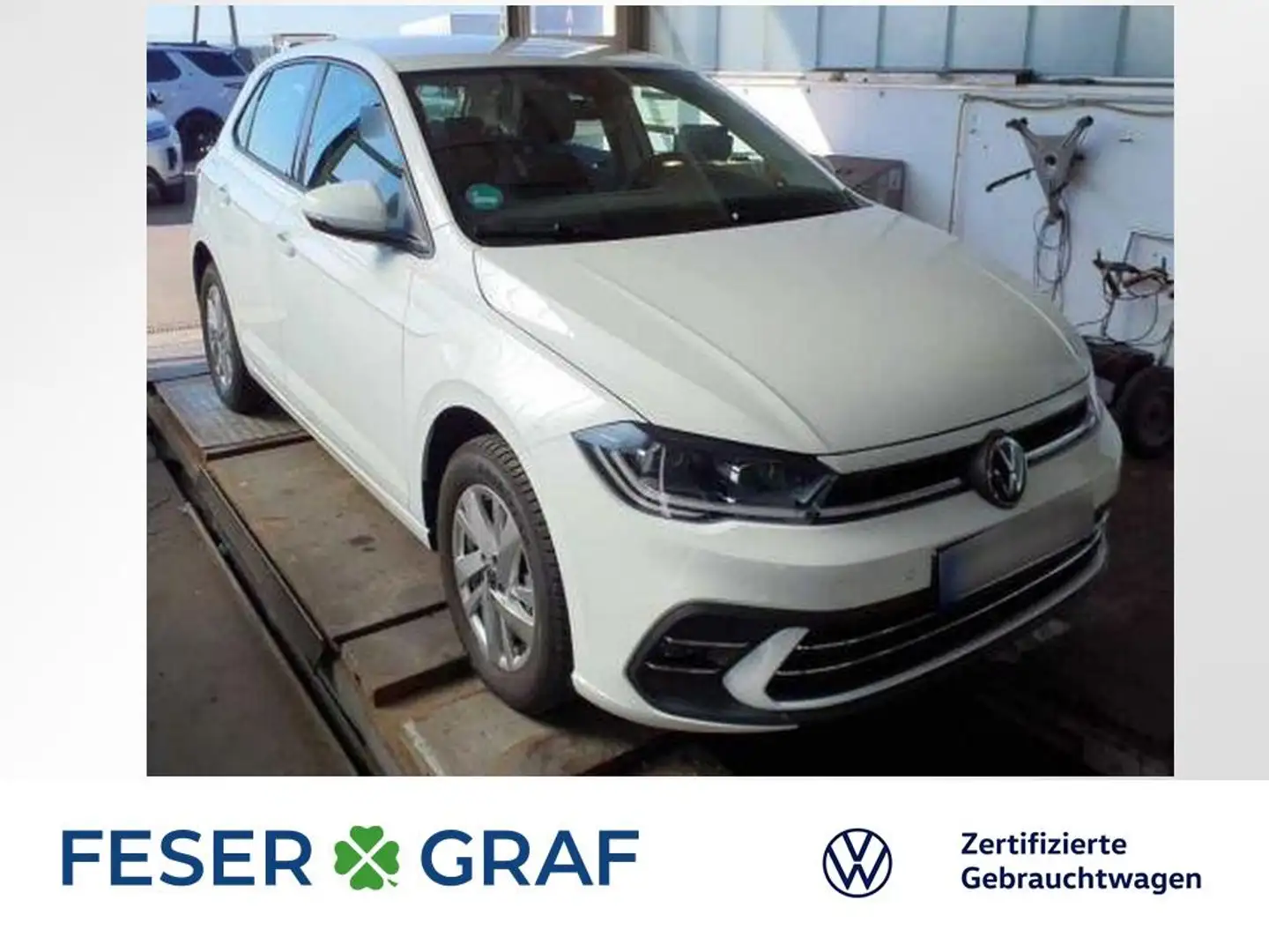 Volkswagen Polo Style 1.0 TSI DSG Navi IQ-LED SiHz Weiß - 1