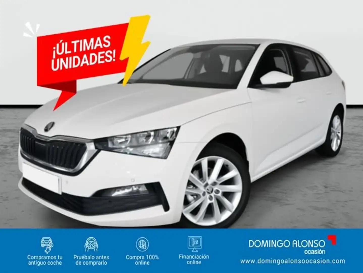 Skoda Scala Ambition Plus 1.0 TSI 81kW (110 CV) (NW13J514) Blanco - 1