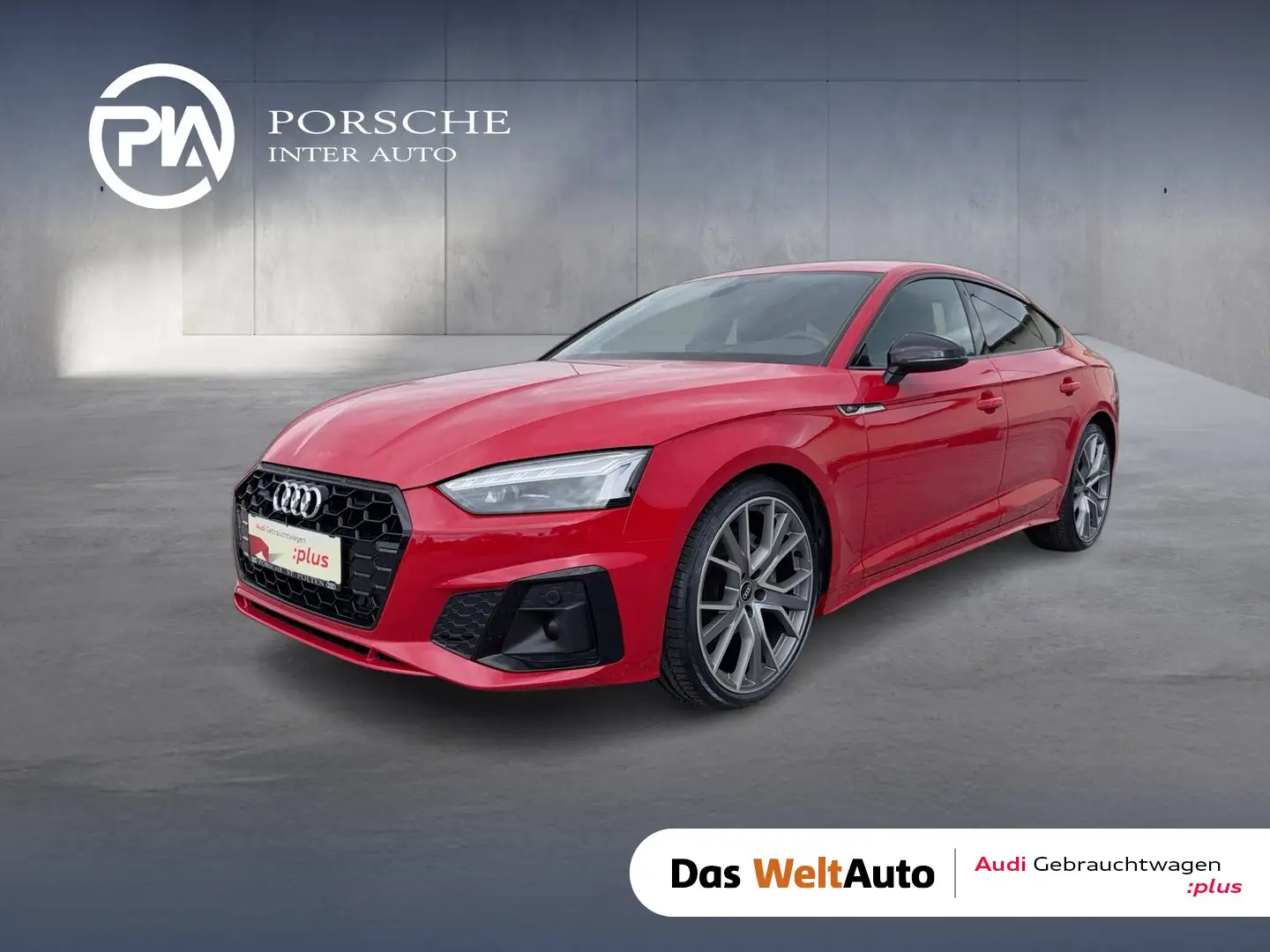 Audi A5 40 TDI quattro S line Rot - 1