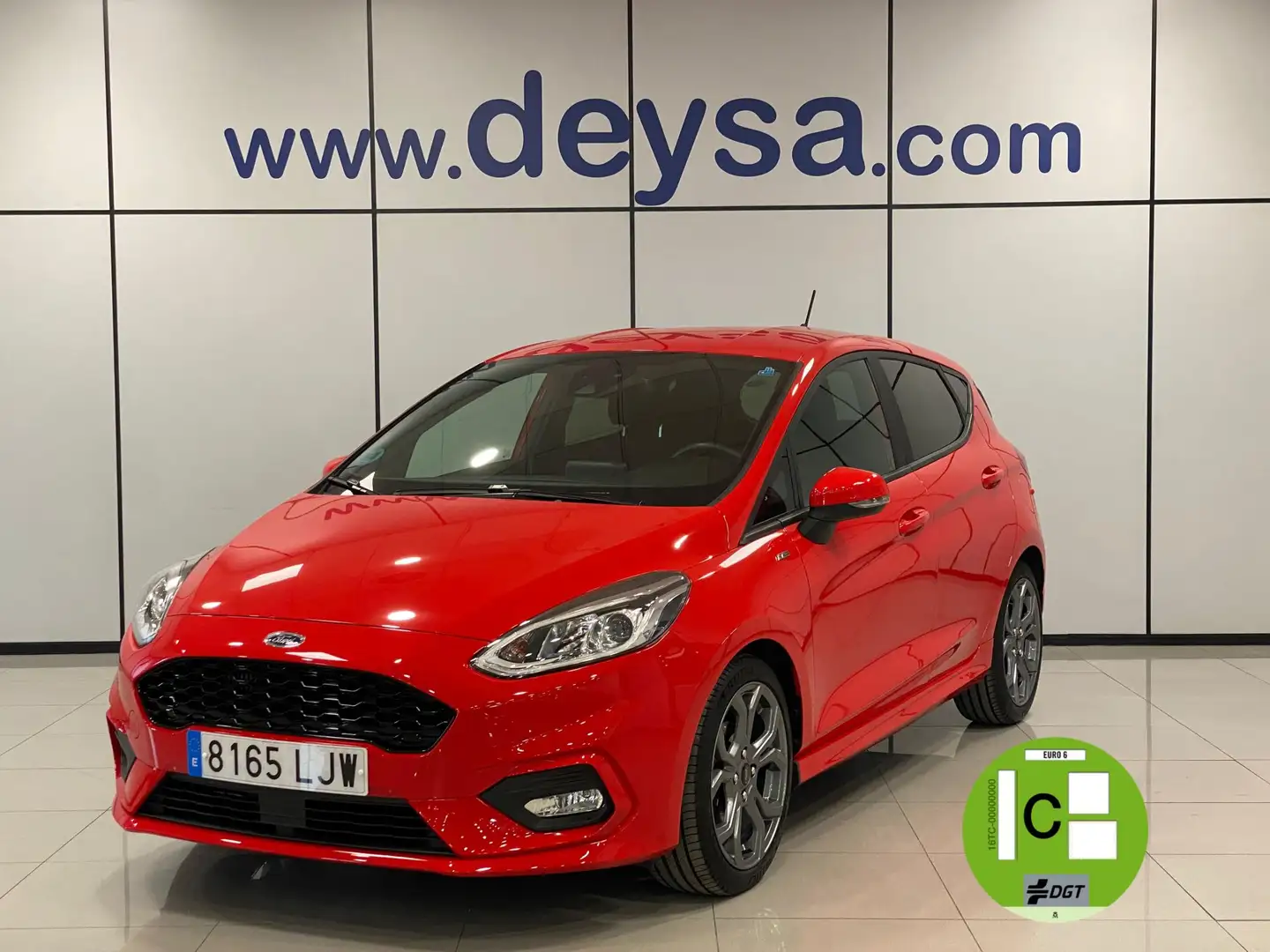Ford Fiesta 1.0 EcoBoost S/S ST Line 95 Rood - 1