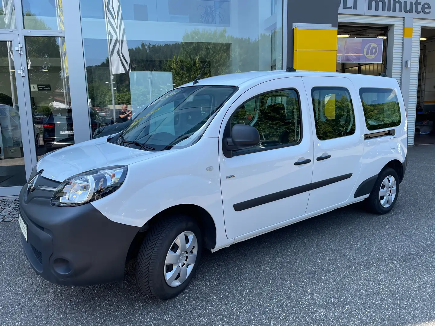 Renault Kangoo Z.E. 33 Maxi 5-Sitzer, Klang & Klima-Paket Weiß - 2