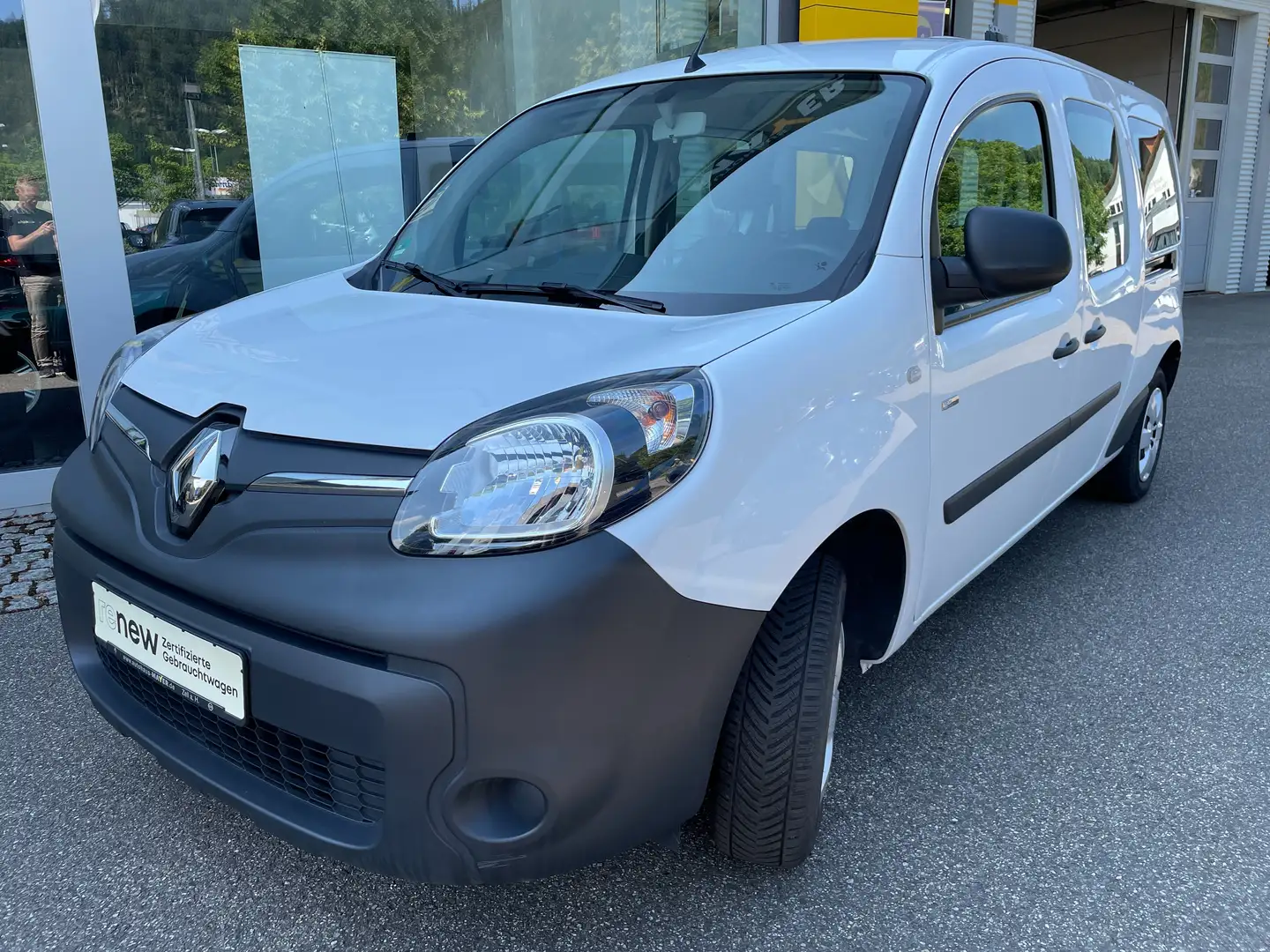 Renault Kangoo Z.E. 33 Maxi 5-Sitzer, Klang & Klima-Paket Weiß - 1