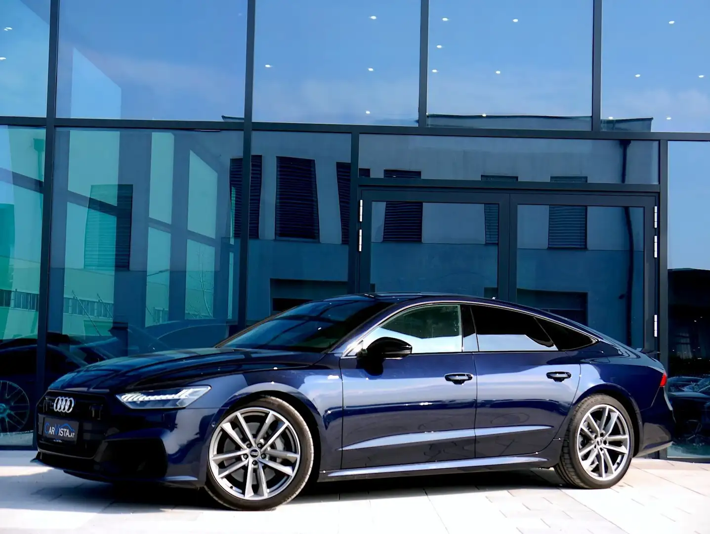Audi A7 50 TFSIe quattro S-LINE - MATRIX LED & BANG.OLUFS Blau - 1