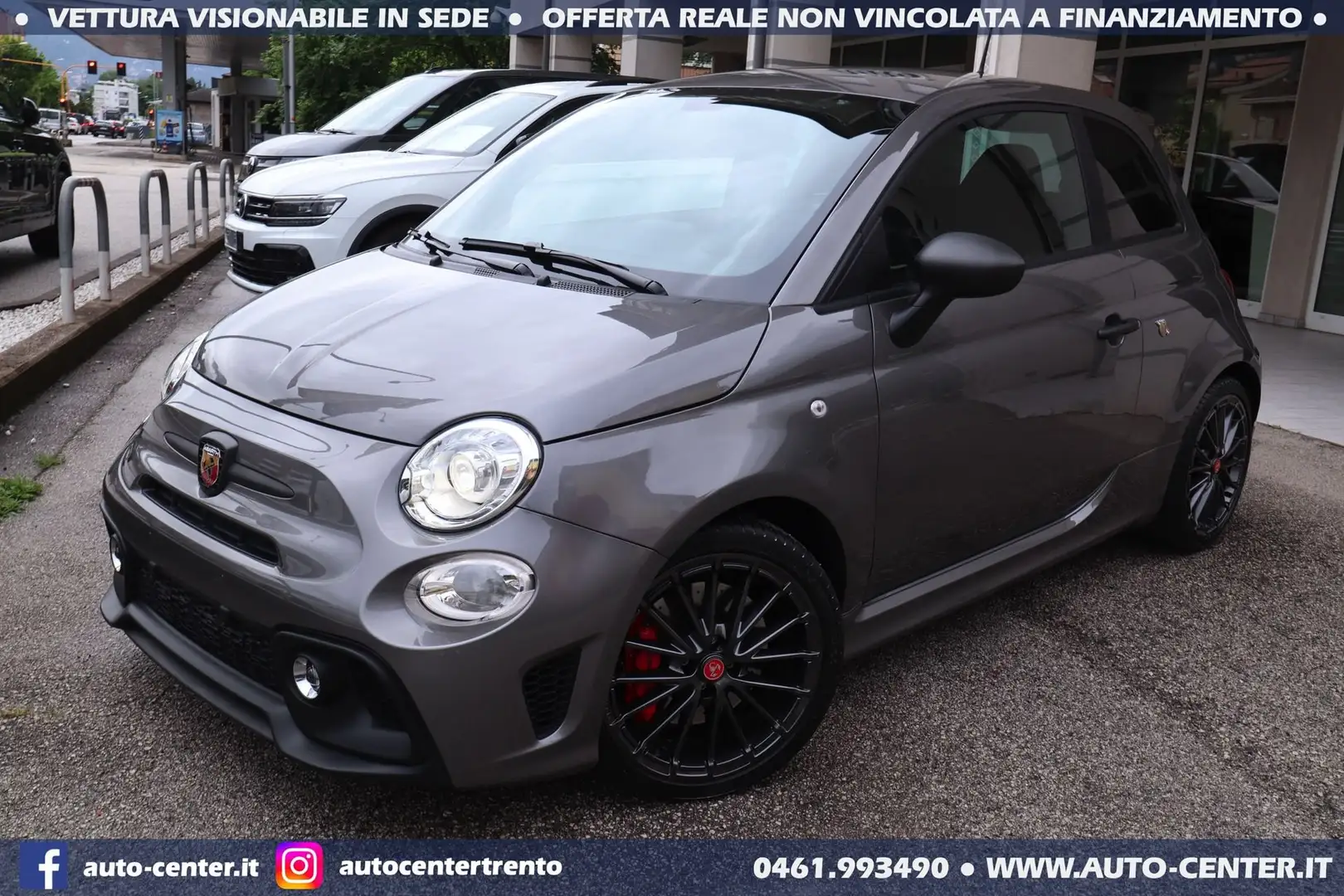 Abarth 595 Competizione 1.4 T-Jet 180CV Competizione MTA auto Grigio - 2