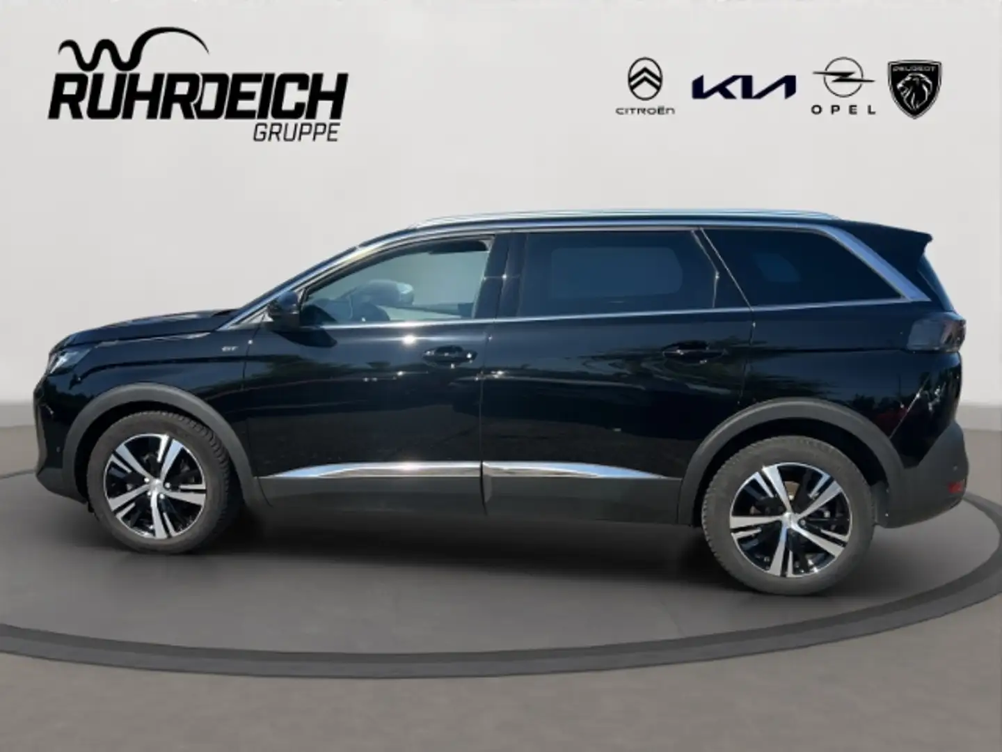 Peugeot 5008 GT 2.0 BlueHDi 7-Sitzer ALLWETTER KAMERA PDC Noir - 2