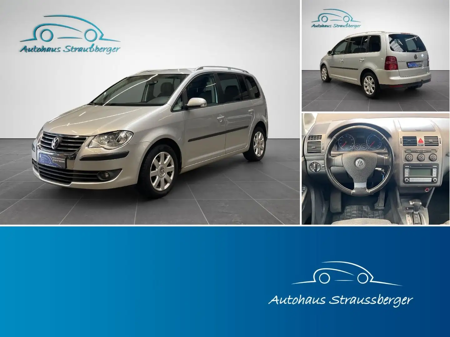 Volkswagen Touran Highline AHK Xenon PDC Silber - 1