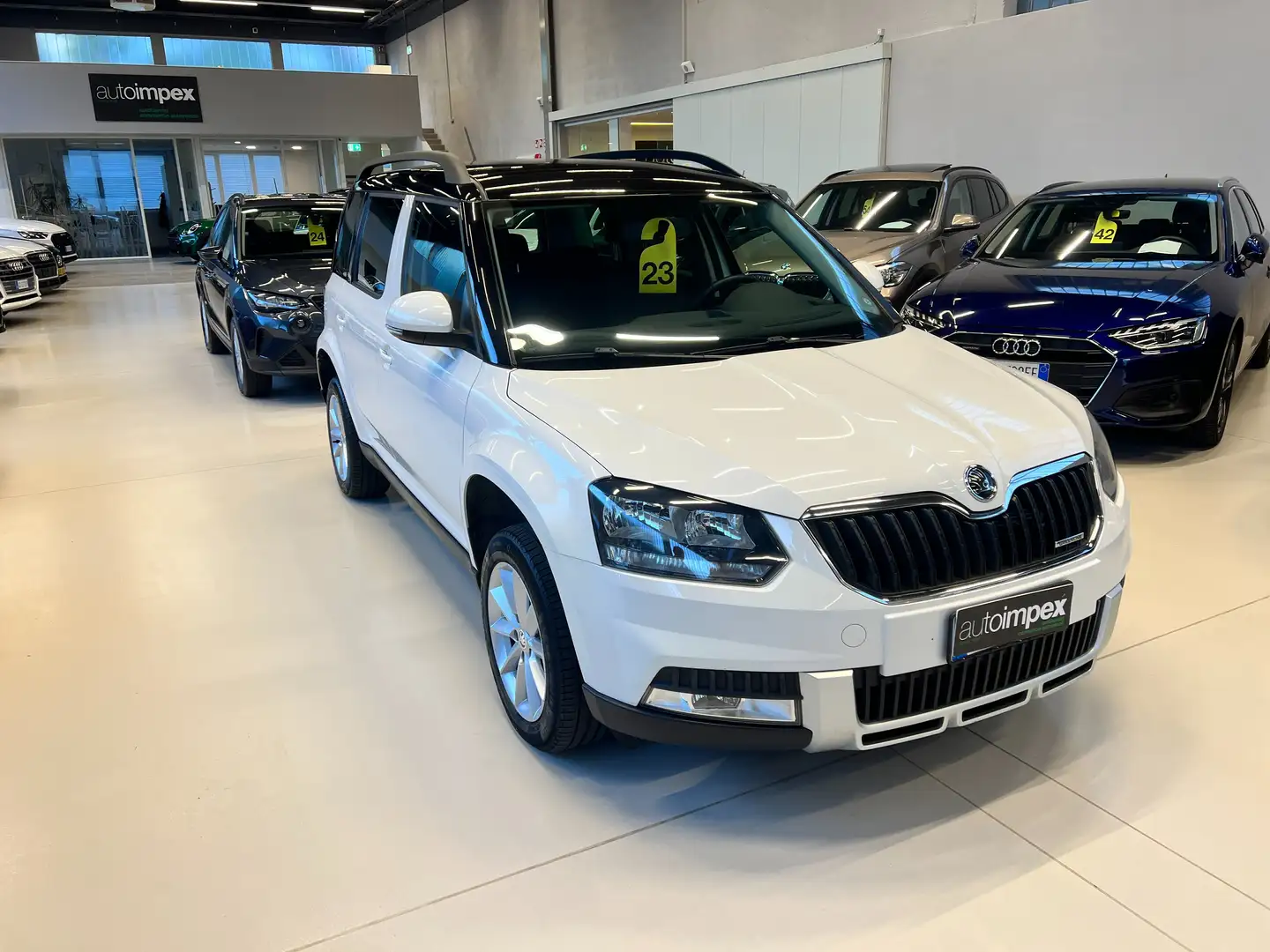 Skoda Yeti Yeti 1.6 tdi Active 105CV Blanco - 1