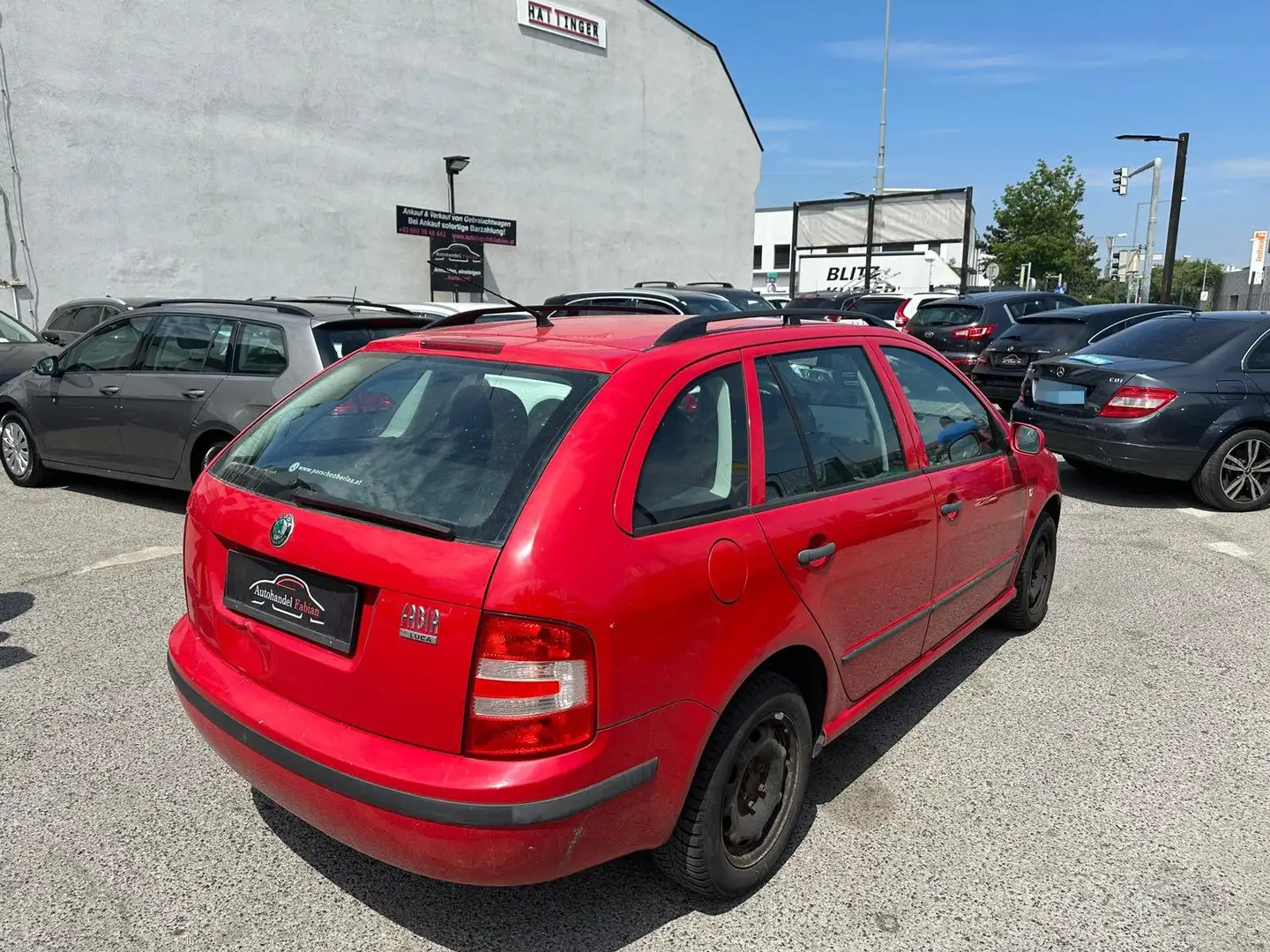 Skoda Fabia Combi Luca 1,4 Rot - 2